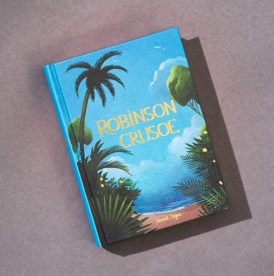 Robinson Crusoe by Daniel Defoe - Collectible Compact Hardcover