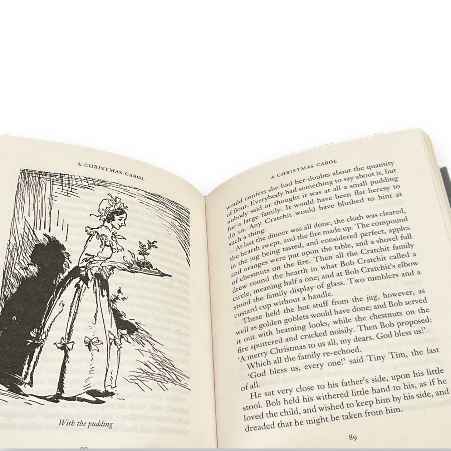 A CHRISTMAS CAROL by Charles Dickens - Collectible Compact Hardcover Edition
