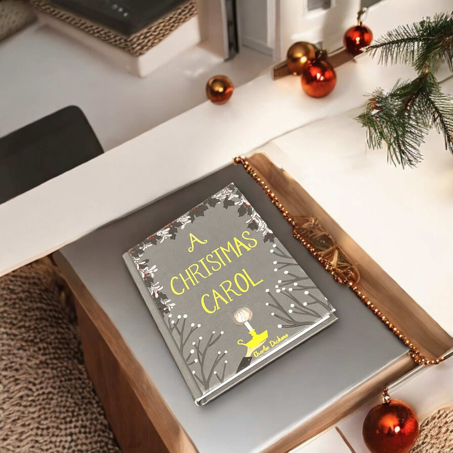 A CHRISTMAS CAROL by Charles Dickens - Collectible Compact Hardcover Edition