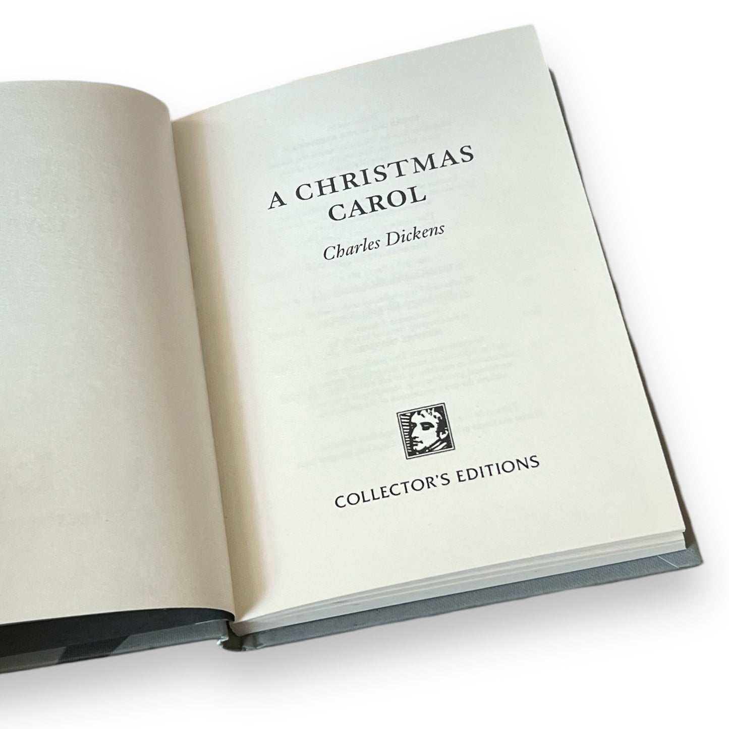 A CHRISTMAS CAROL by Charles Dickens - Collectible Compact Hardcover Edition