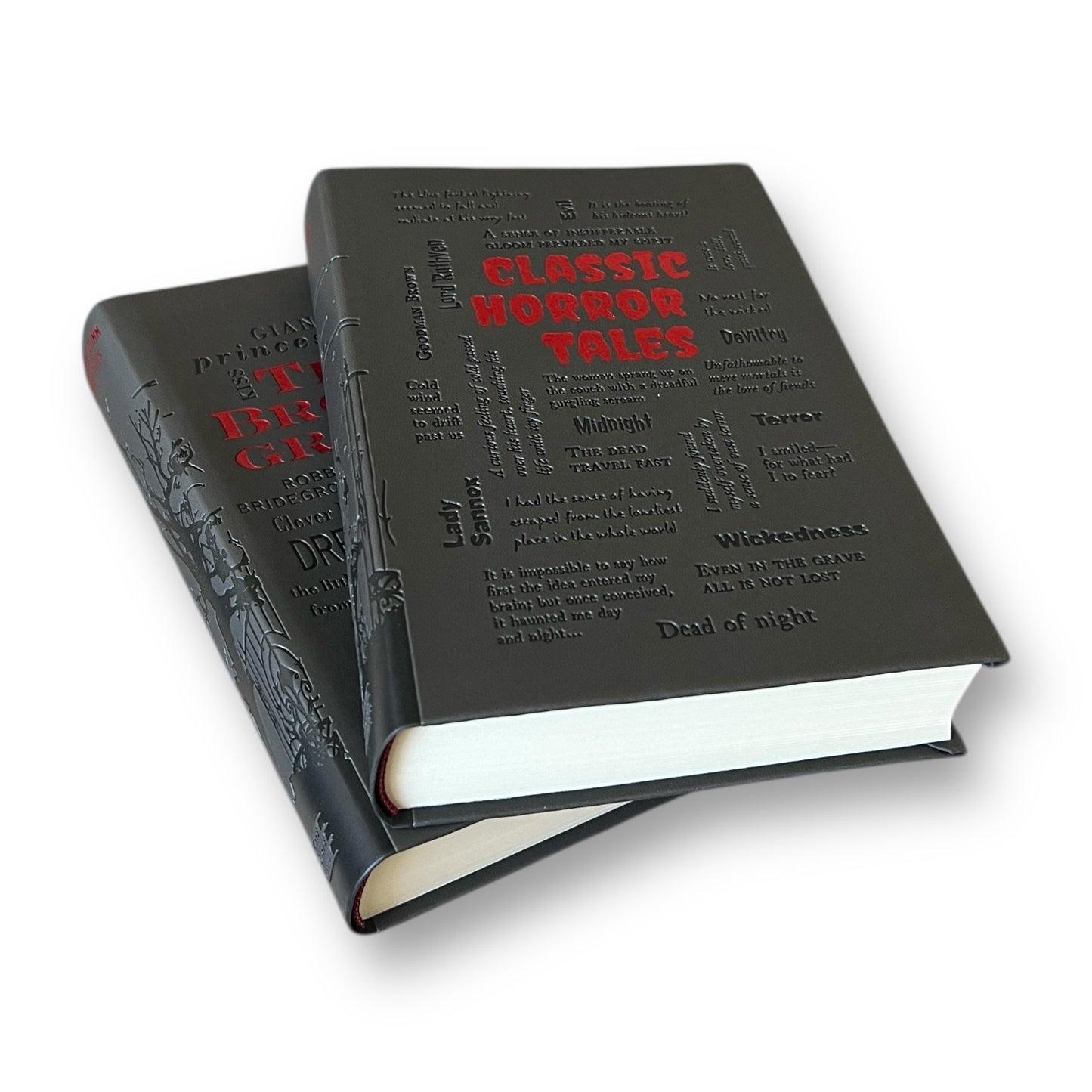 6-Book Horror Collection: Edgar Poe, Dracula, Frankenstein + others - Collectible Flexi Bound Faux Leather feel Cover