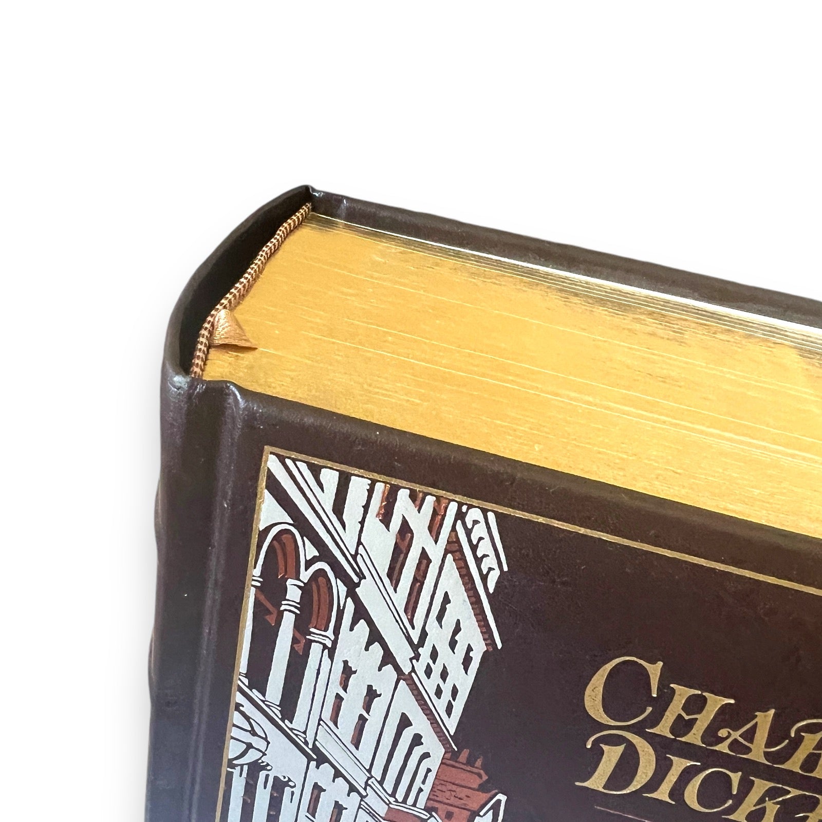 Charles Dickens 5 novels: Christmas Carol, Great Expectations +3 - Collectible Leather Bound Hardcover