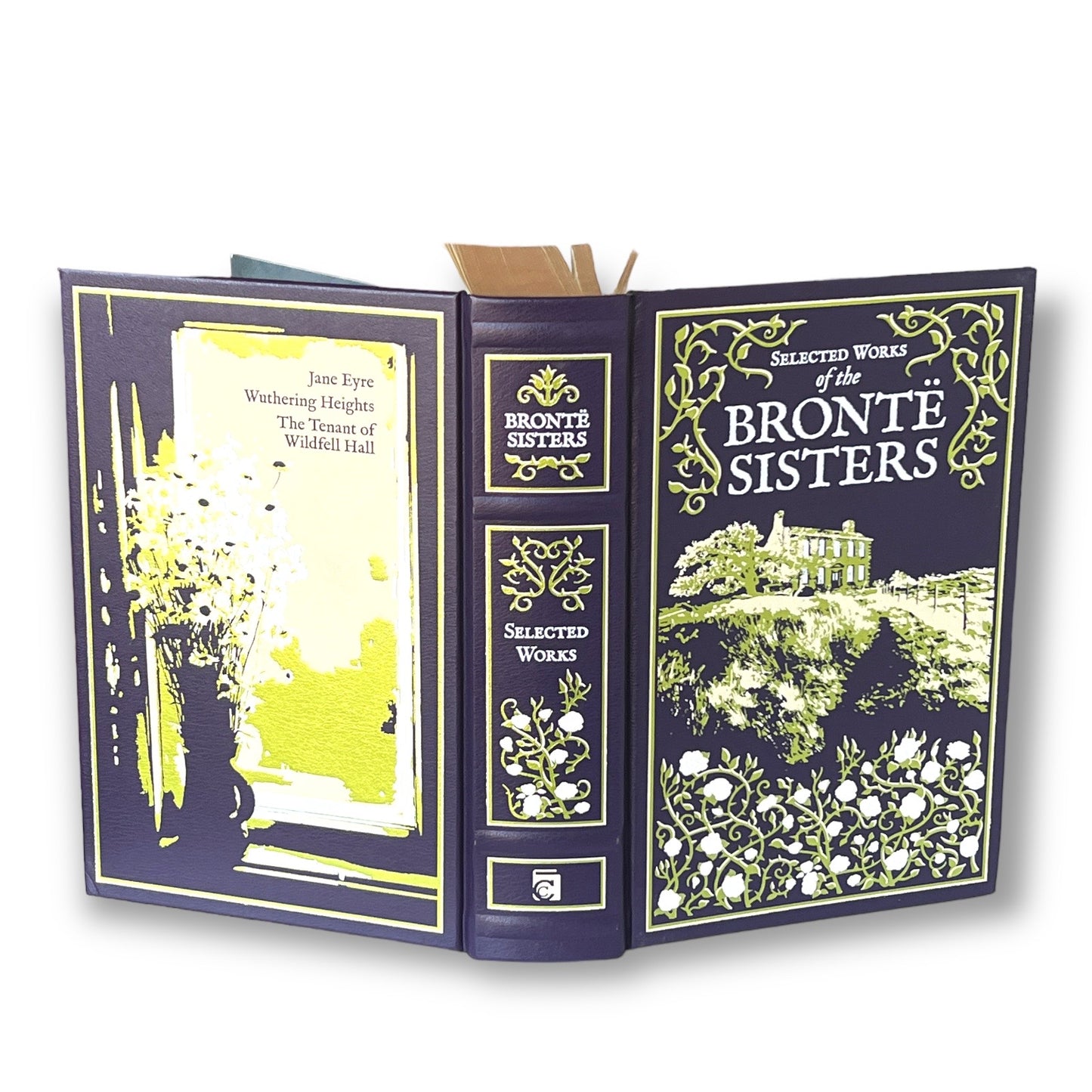 Selected Works of the Bronte Sisters - Collectible Leather Bound Hardcover Classics