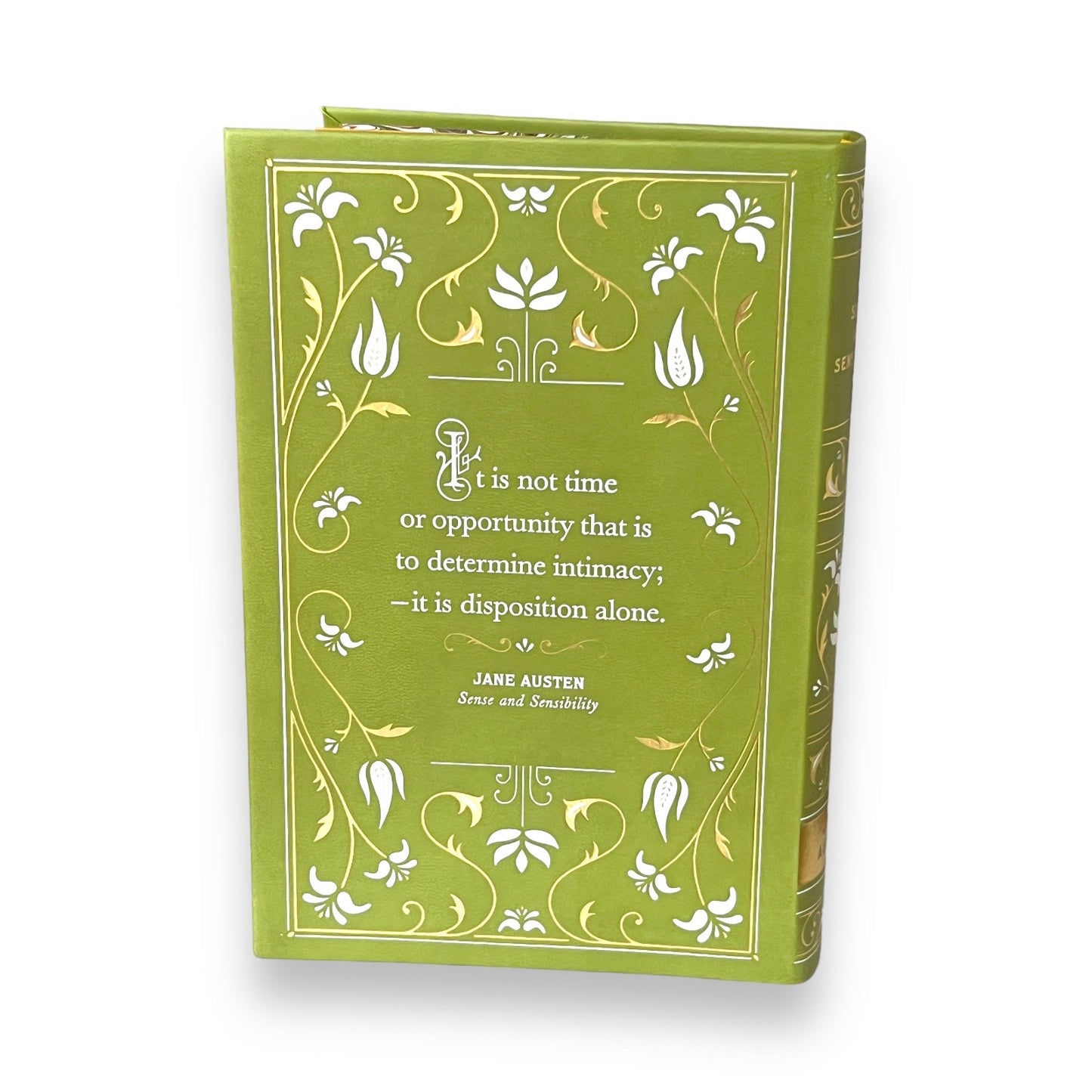 Sense and Sensibility by Jane Austen - Collectible Flexi Bound Faux Leather Cover