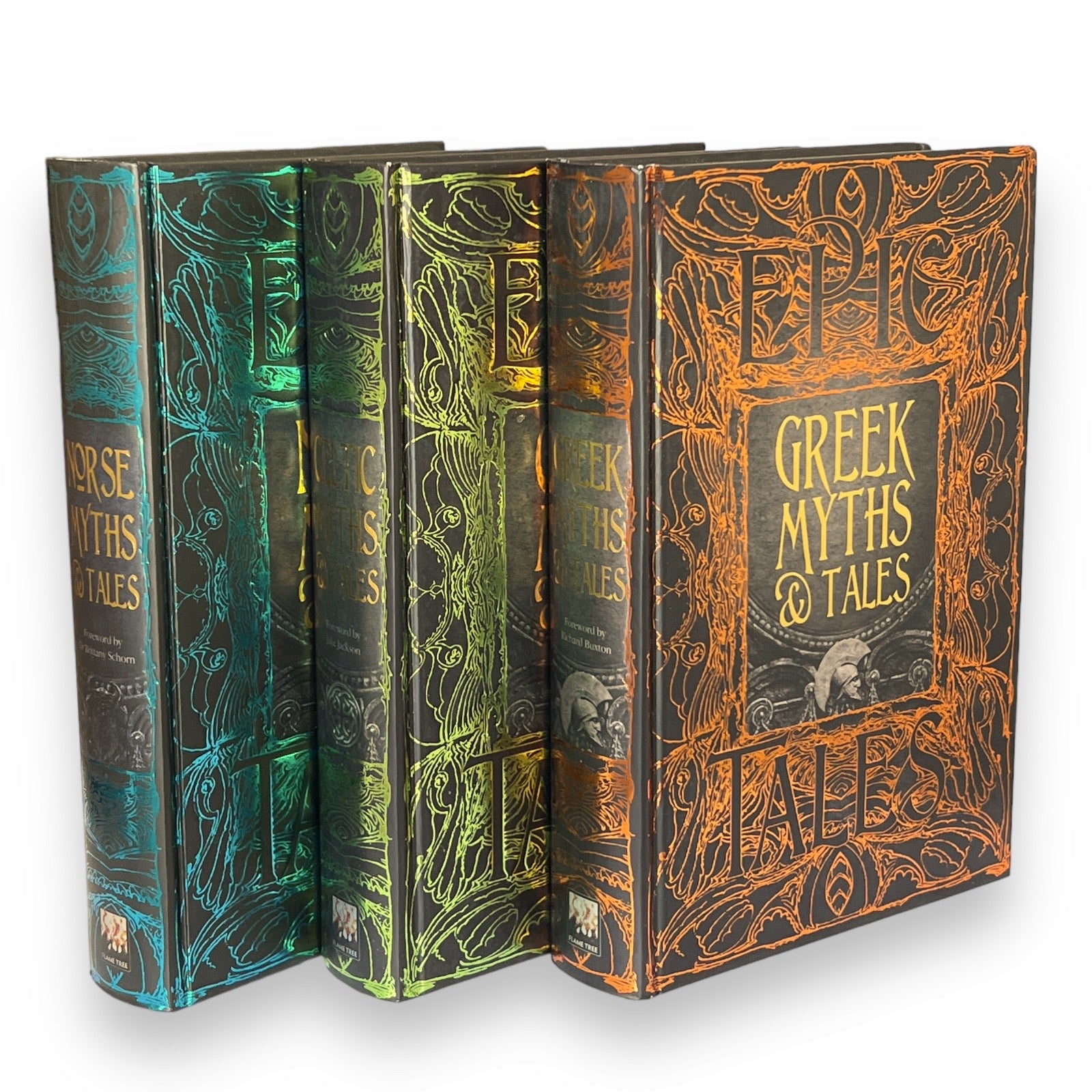 3-Book Set: Celtic, Greek, Norse Myths & Tales Anthology Gothic Fantasy - Collectible Deluxe Hardcover