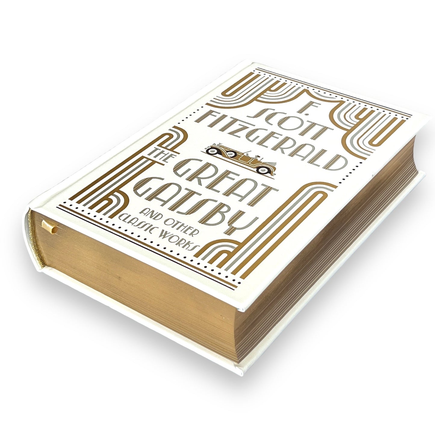 The Great Gatsby and Other Classic Works Scott Fitzgerald - Collectible Deluxe Edition - Leather Bound Hardcover - Best Seller Classic Book