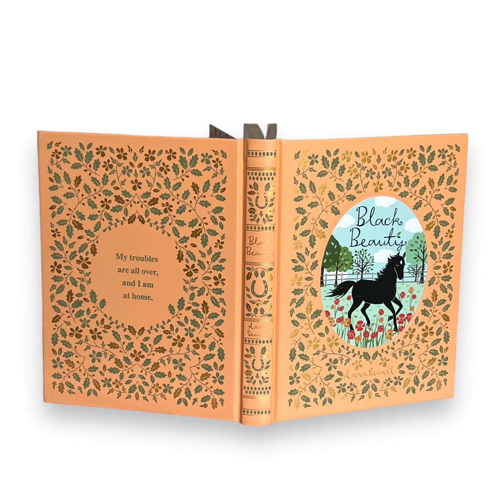 Black Beauty by Anna Sewell - Collectible Illustrated Leather Bound Hardcover