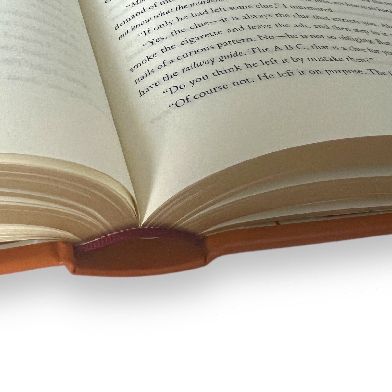 3-Book Set by AGATHA CHRISTIE: Death on the Nile / Murder on Orient Express / And Then There Were None - Collectible Leather Bound Hardcover