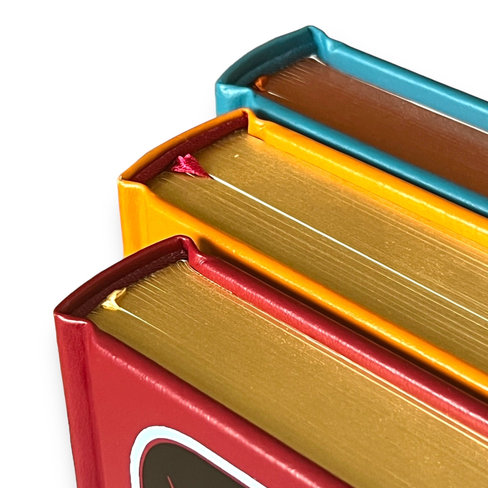 3-Book Set by AGATHA CHRISTIE: Death on the Nile / Murder on Orient Express / And Then There Were None - Collectible Leather Bound Hardcover