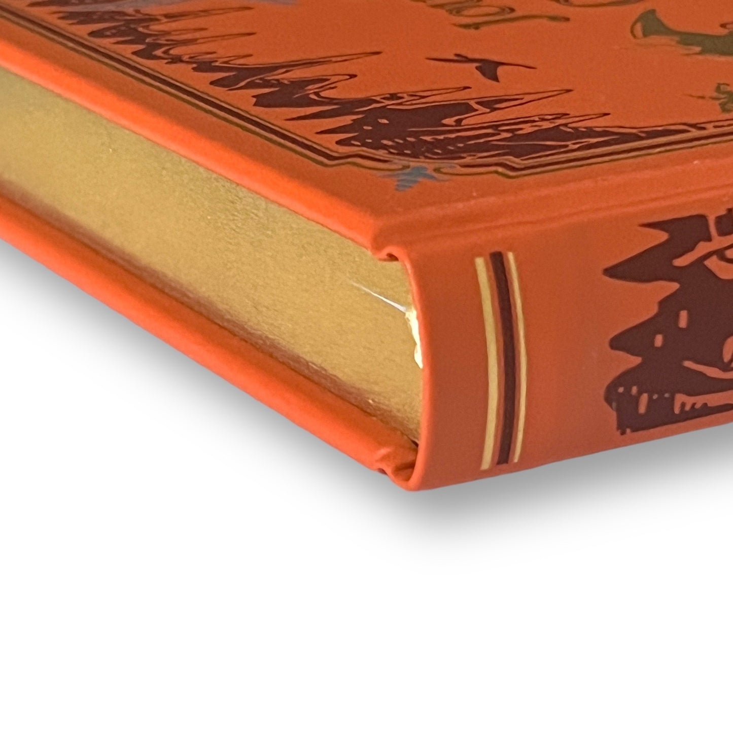 A Journey to the Center of the Earth by Jules Verne - Collectible Illustrated Leather Bound Hardcover