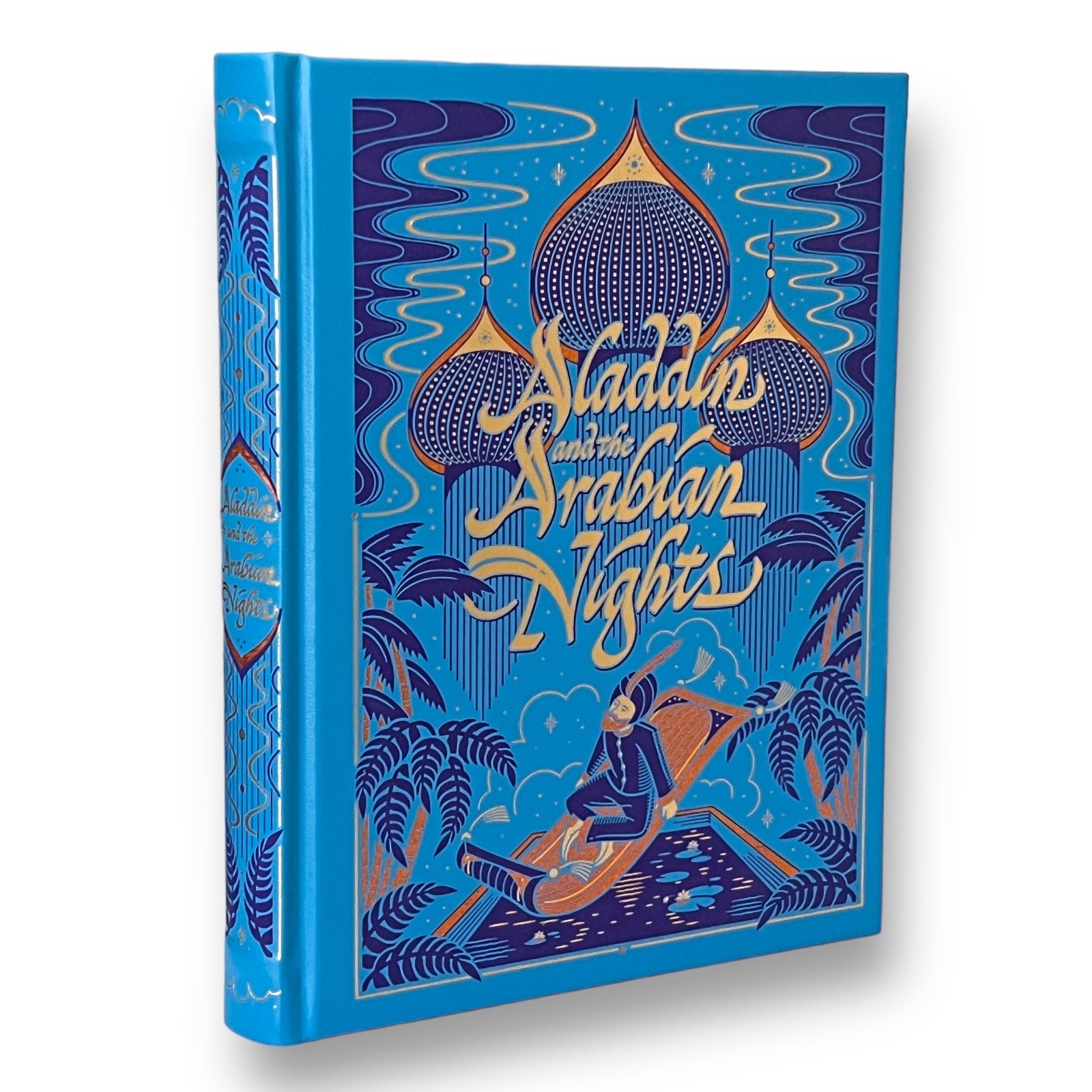 Aladdin and the Arabian Nights - Collectible Illustrated Leather Bound Hardcover