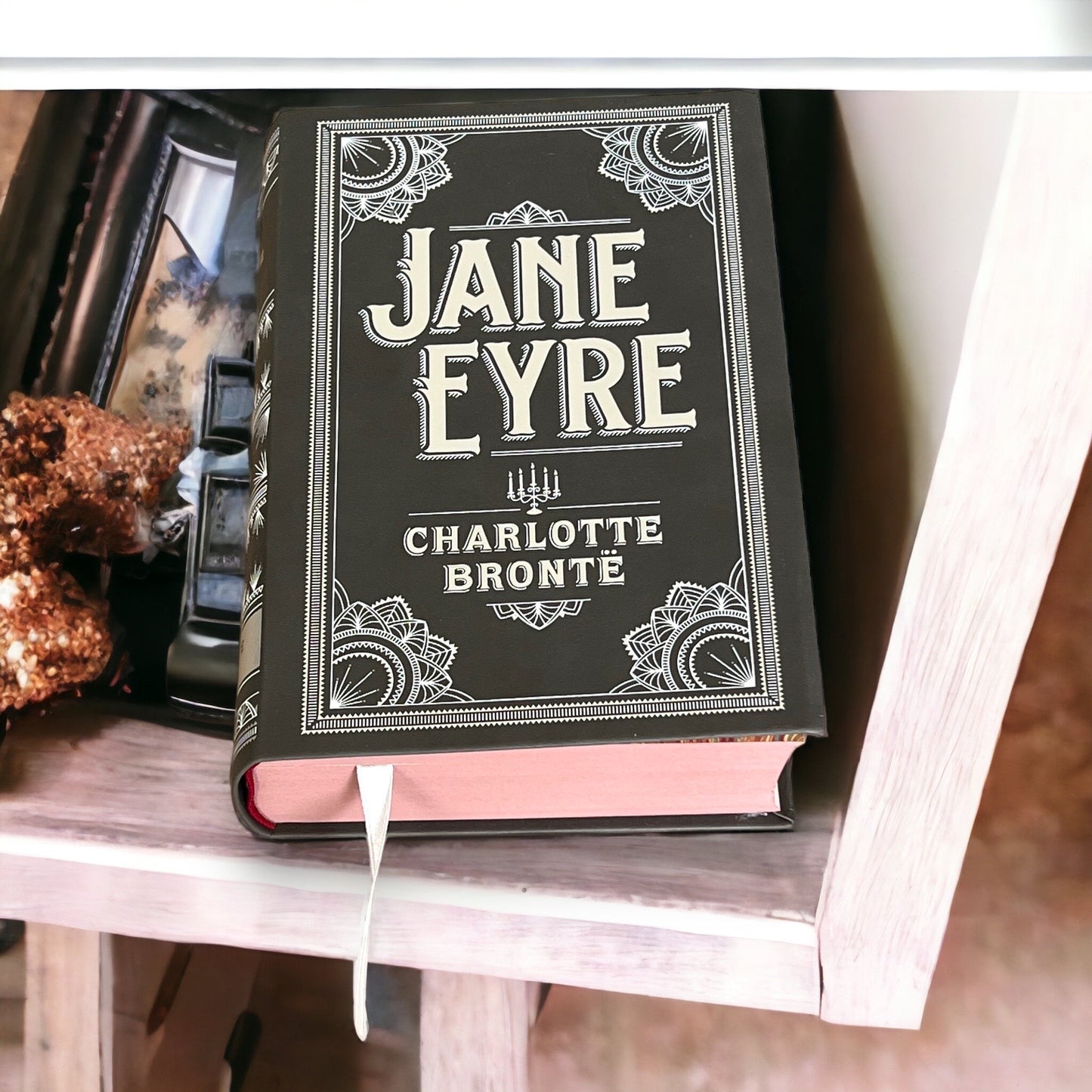 JANE EYRE by Charlotte Bronte - Collectible Flexi Bound Faux Leather Cover
