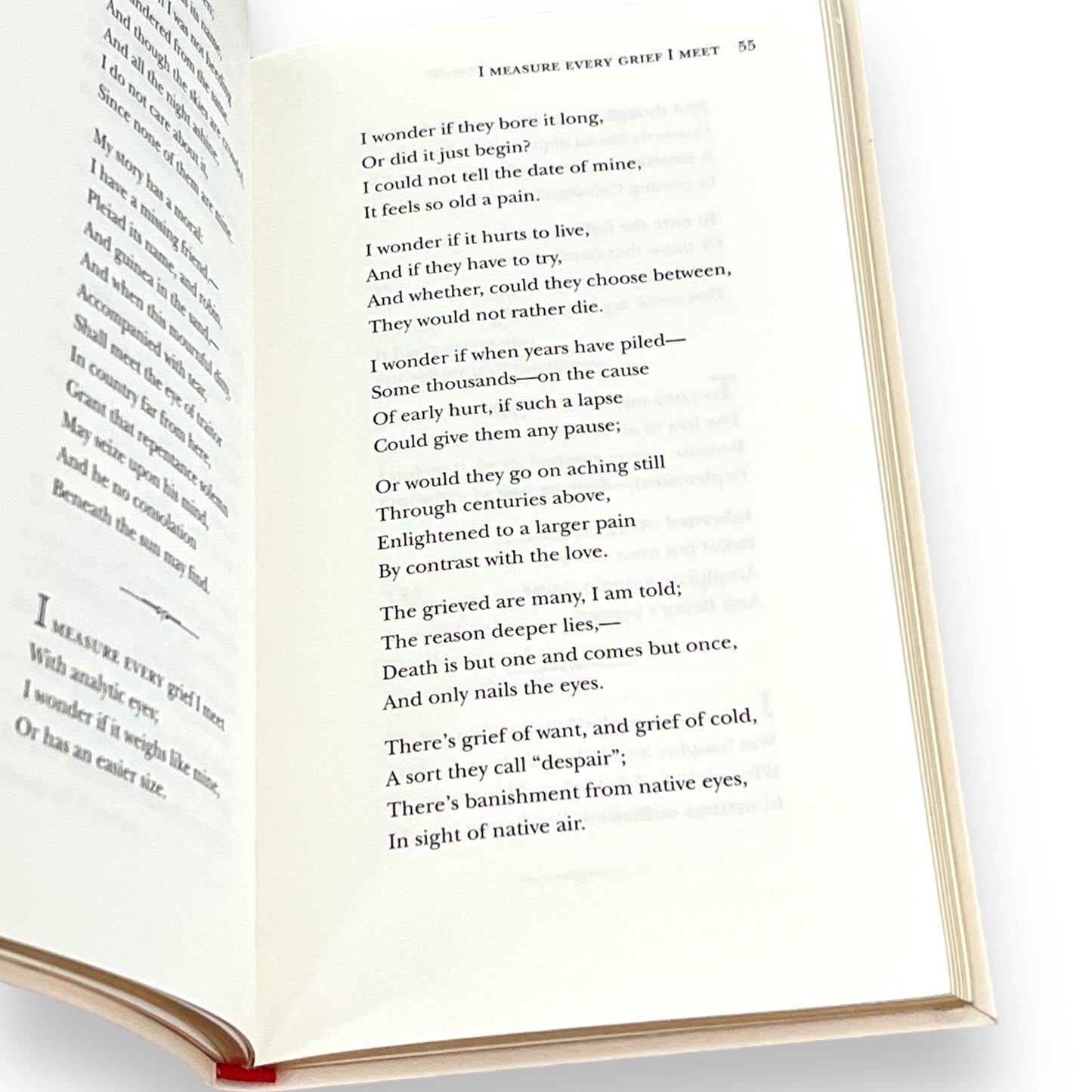 Selected Poems of Emily Dickinson - Collectible Pocket Size 7"X4" - Flexi Bound Faux Leather Cover