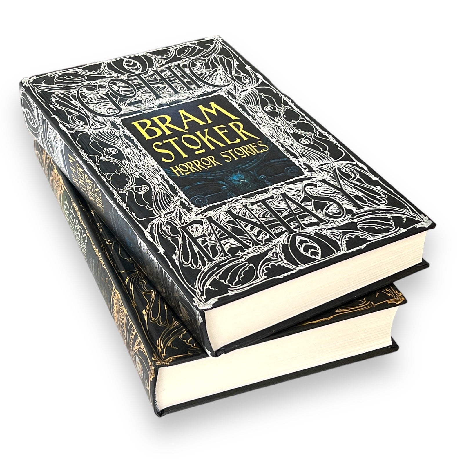 2-Book Set: Dracula by Bram Stoker & Frankenstein by Mary Shelley - Collectible Deluxe Hardcover