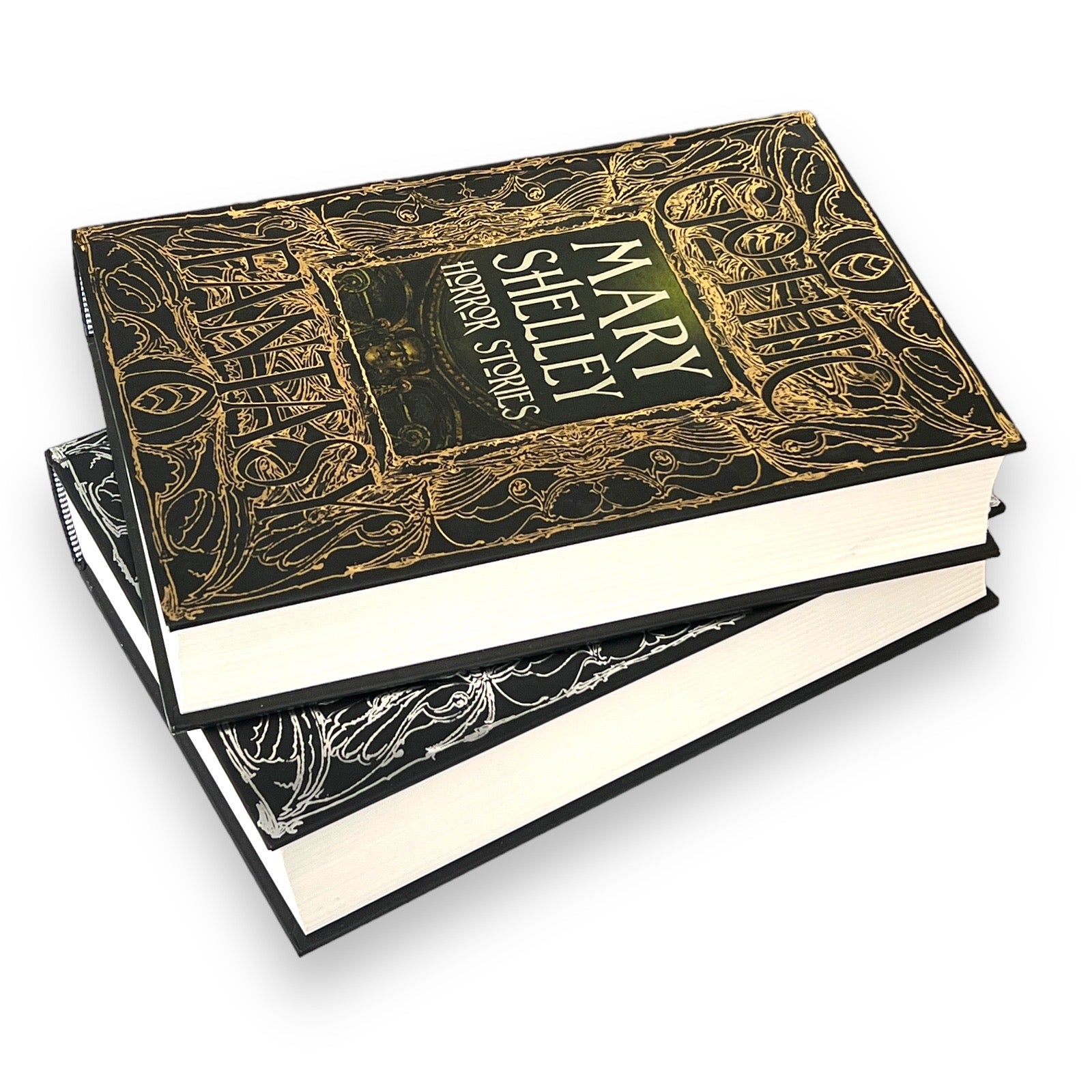 2-Book Set: Dracula by Bram Stoker & Frankenstein by Mary Shelley - Collectible Deluxe Hardcover