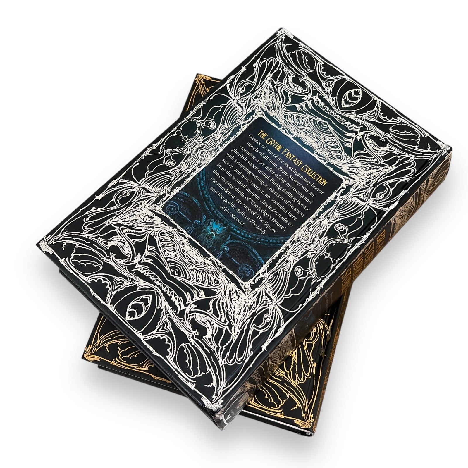 2-Book Set: Dracula by Bram Stoker & Frankenstein by Mary Shelley - Collectible Deluxe Hardcover