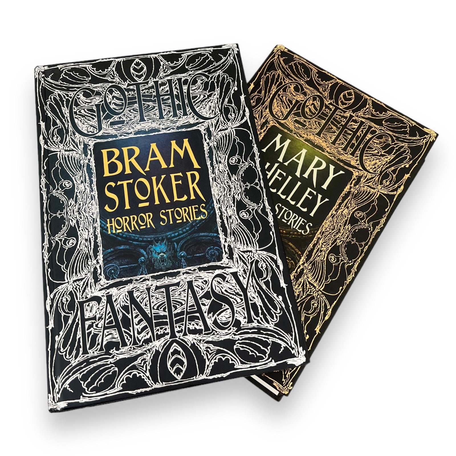 2-Book Set: Dracula by Bram Stoker & Frankenstein by Mary Shelley - Collectible Deluxe Hardcover