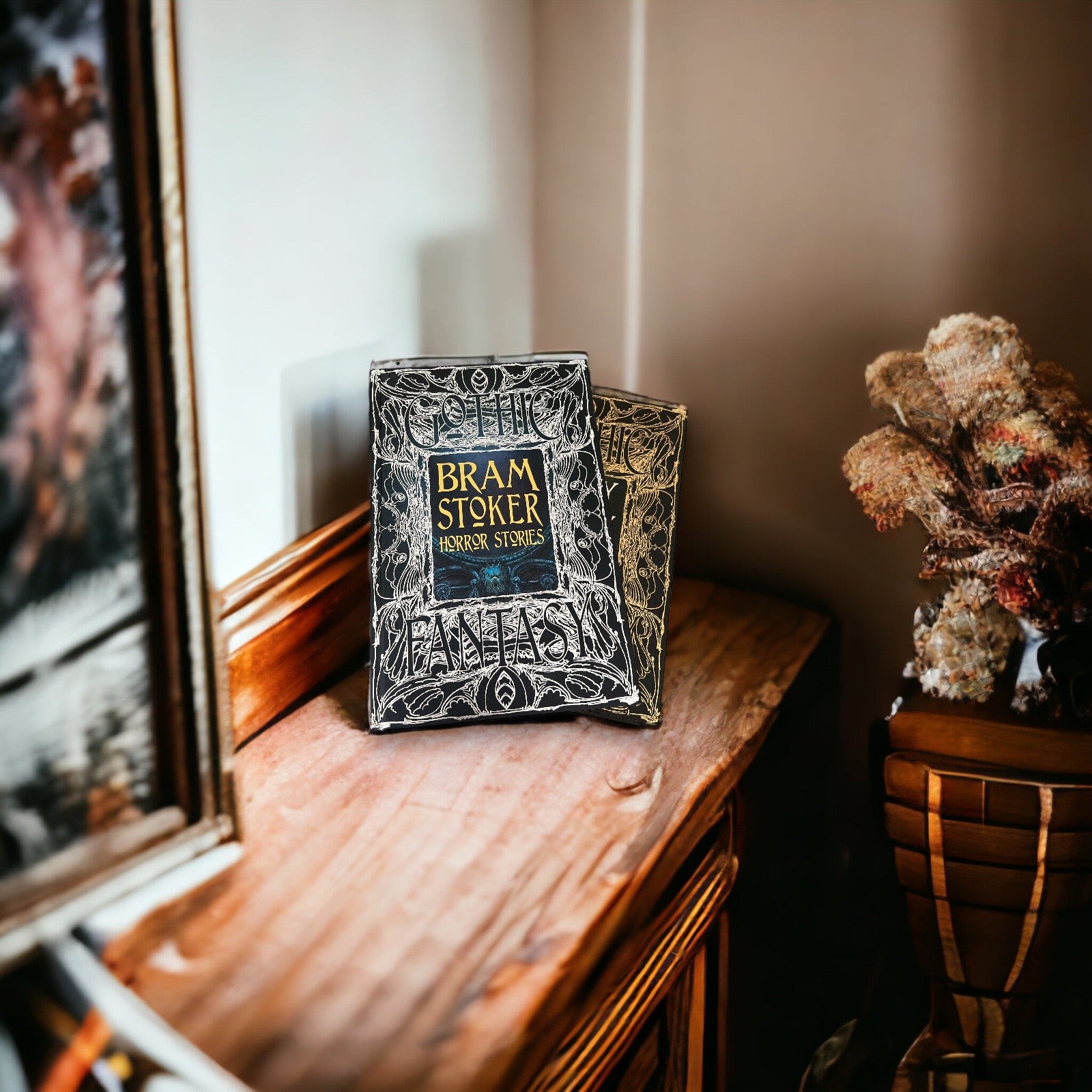 2-Book Set: Dracula by Bram Stoker & Frankenstein by Mary Shelley - Collectible Deluxe Hardcover