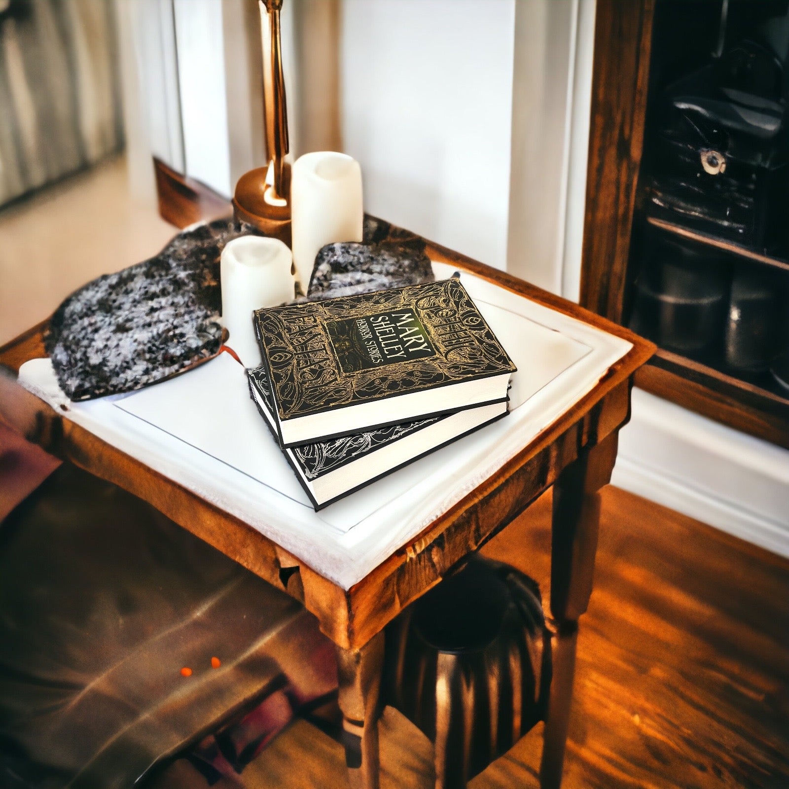 2-Book Set: Dracula by Bram Stoker & Frankenstein by Mary Shelley - Collectible Deluxe Hardcover