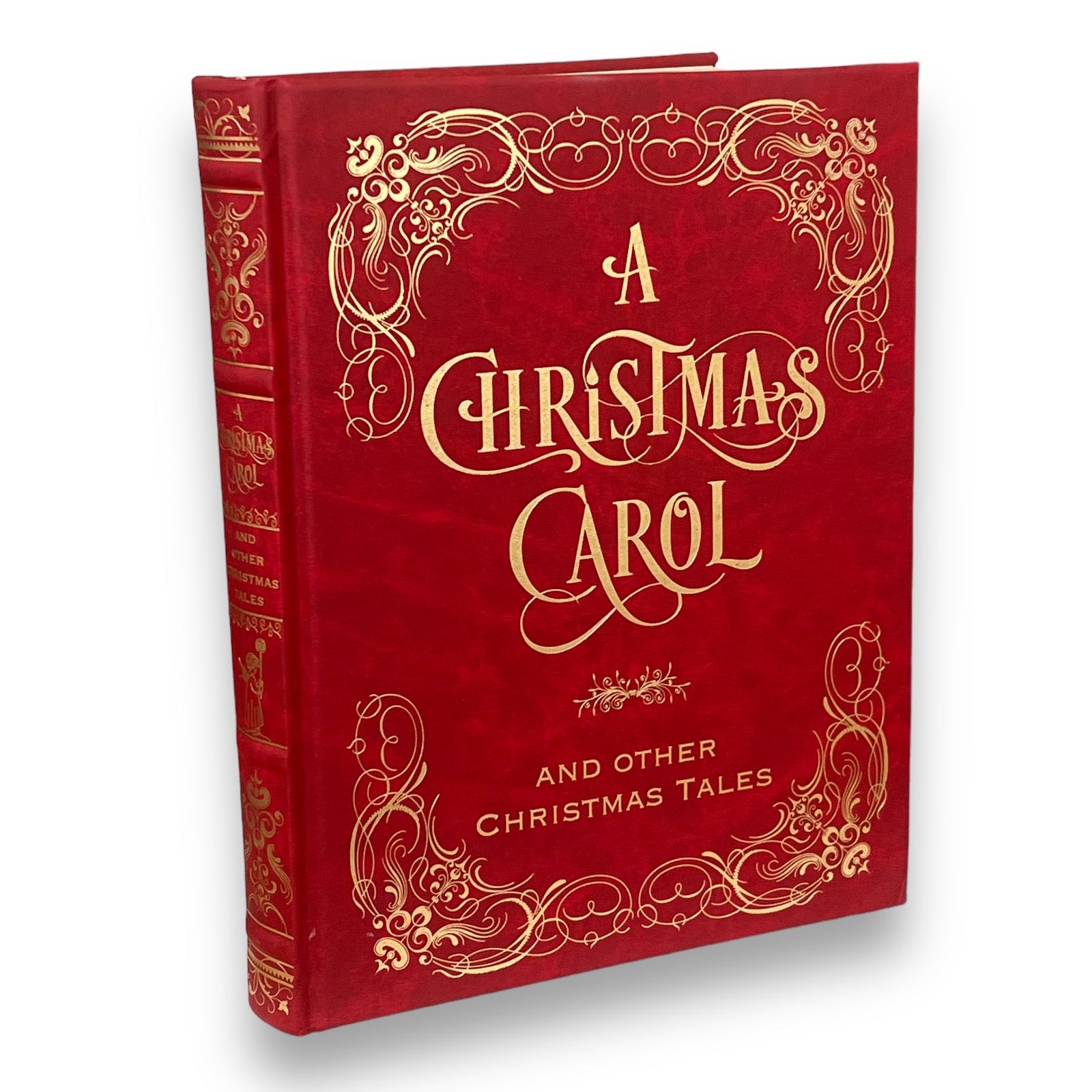 A Christmas Carol and Other Christmas Tales - Collectible Leather Bound Hardcover
