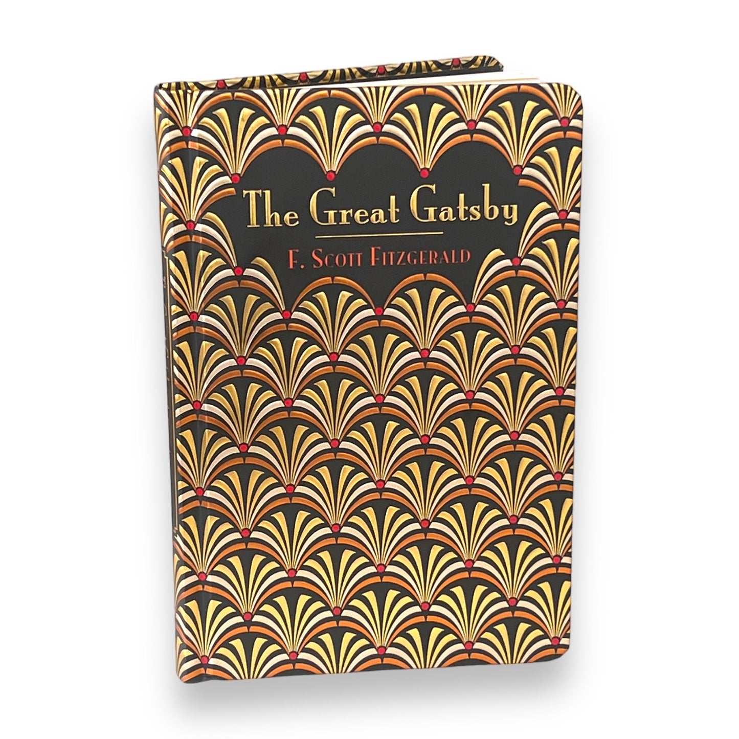 The Great Gatsby by F. Scott Fitzgerald - Collectible Colorful Gilded Hardcover