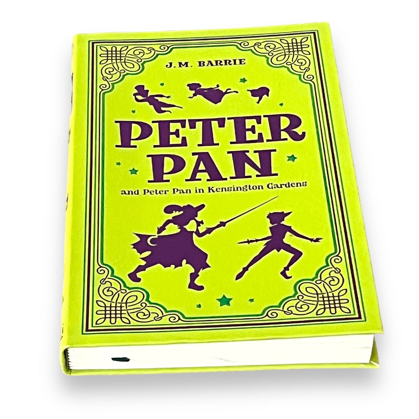 Peter Pan & Peter Pan in Kensington Gardens by J. M. Barrie - Collectible Special Gift Edition - Imitation Leather Cover - Classic Book