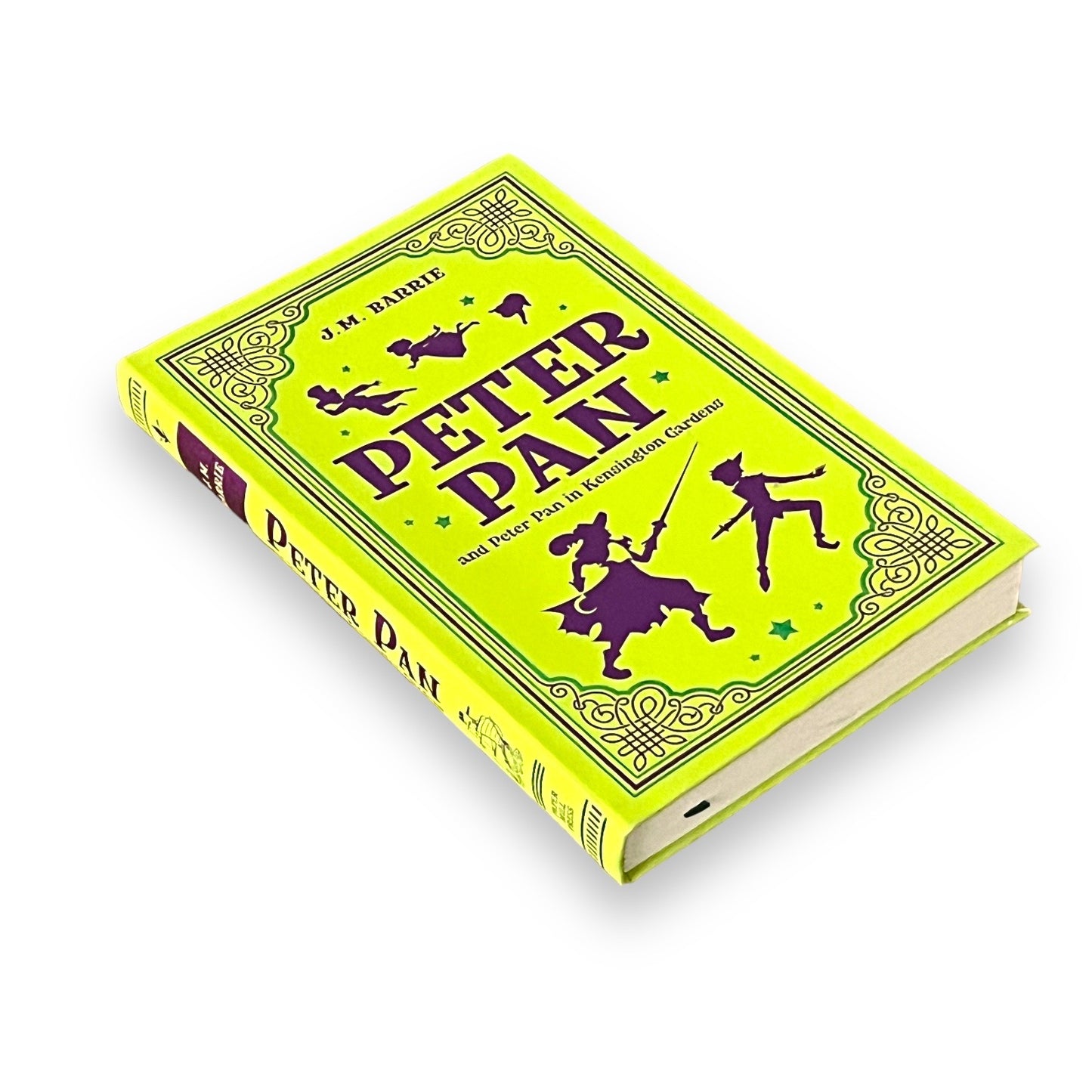 Peter Pan & Peter Pan in Kensington Gardens by J. M. Barrie - Collectible Special Gift Edition - Imitation Leather Cover - Classic Book