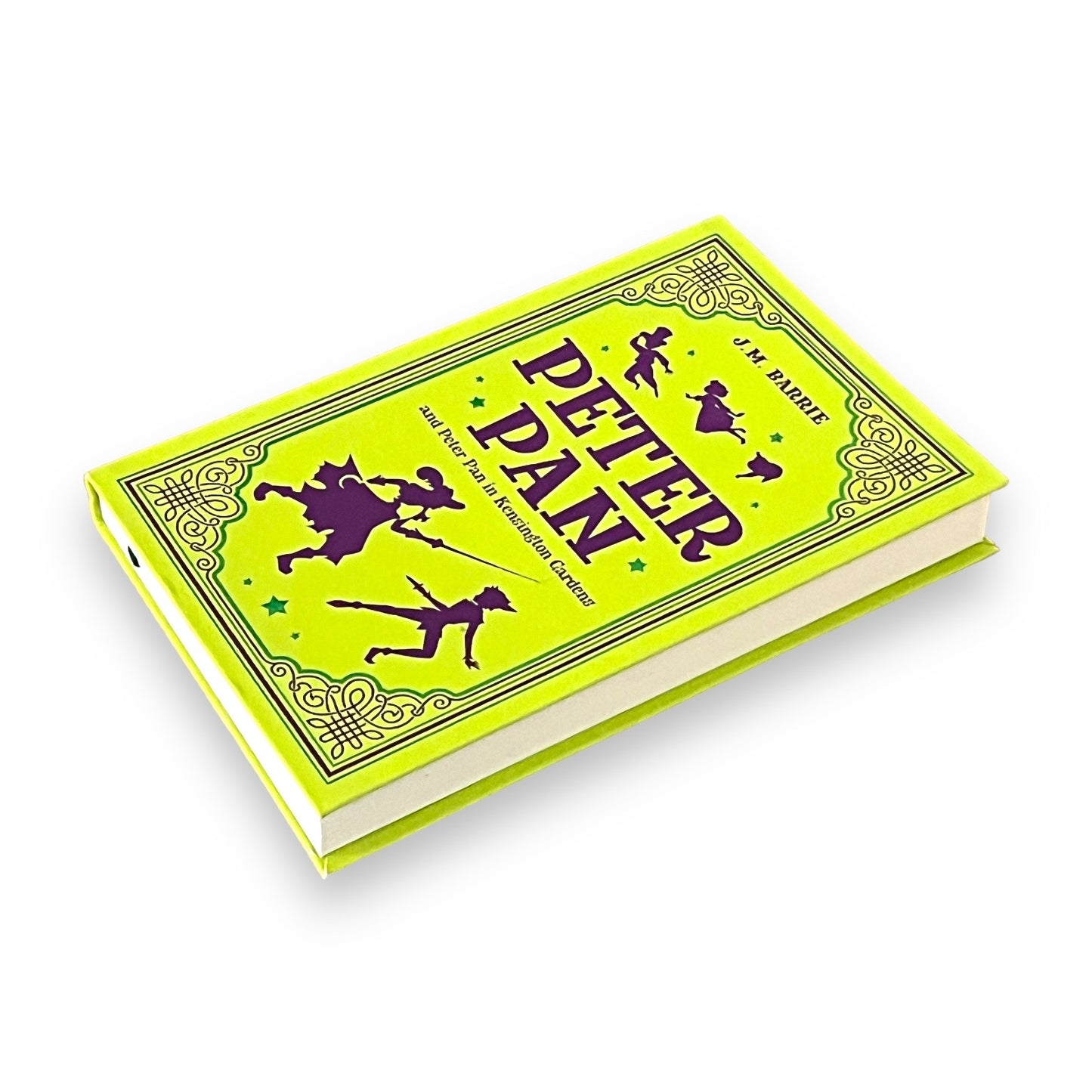Peter Pan & Peter Pan in Kensington Gardens by J. M. Barrie - Collectible Special Gift Edition - Imitation Leather Cover - Classic Book