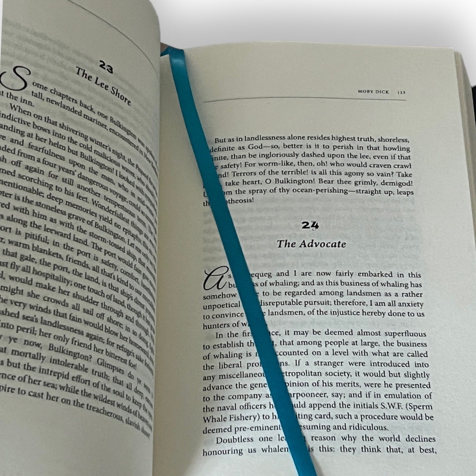 Moby Dick by Herman Melville - Collectible Flexi Cover Edition