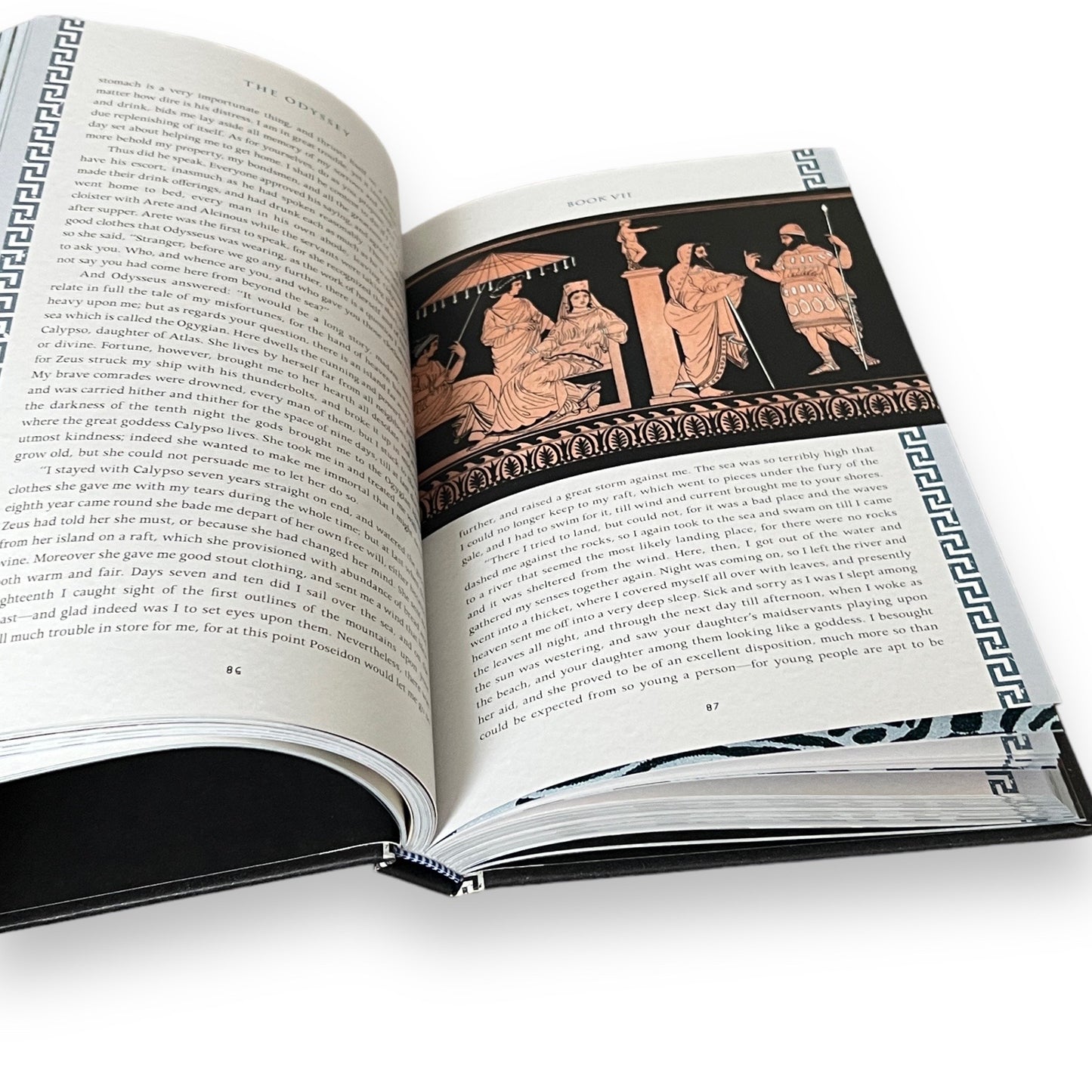 The Illustrated Odyssey by Homer - Full-Color Hardcover