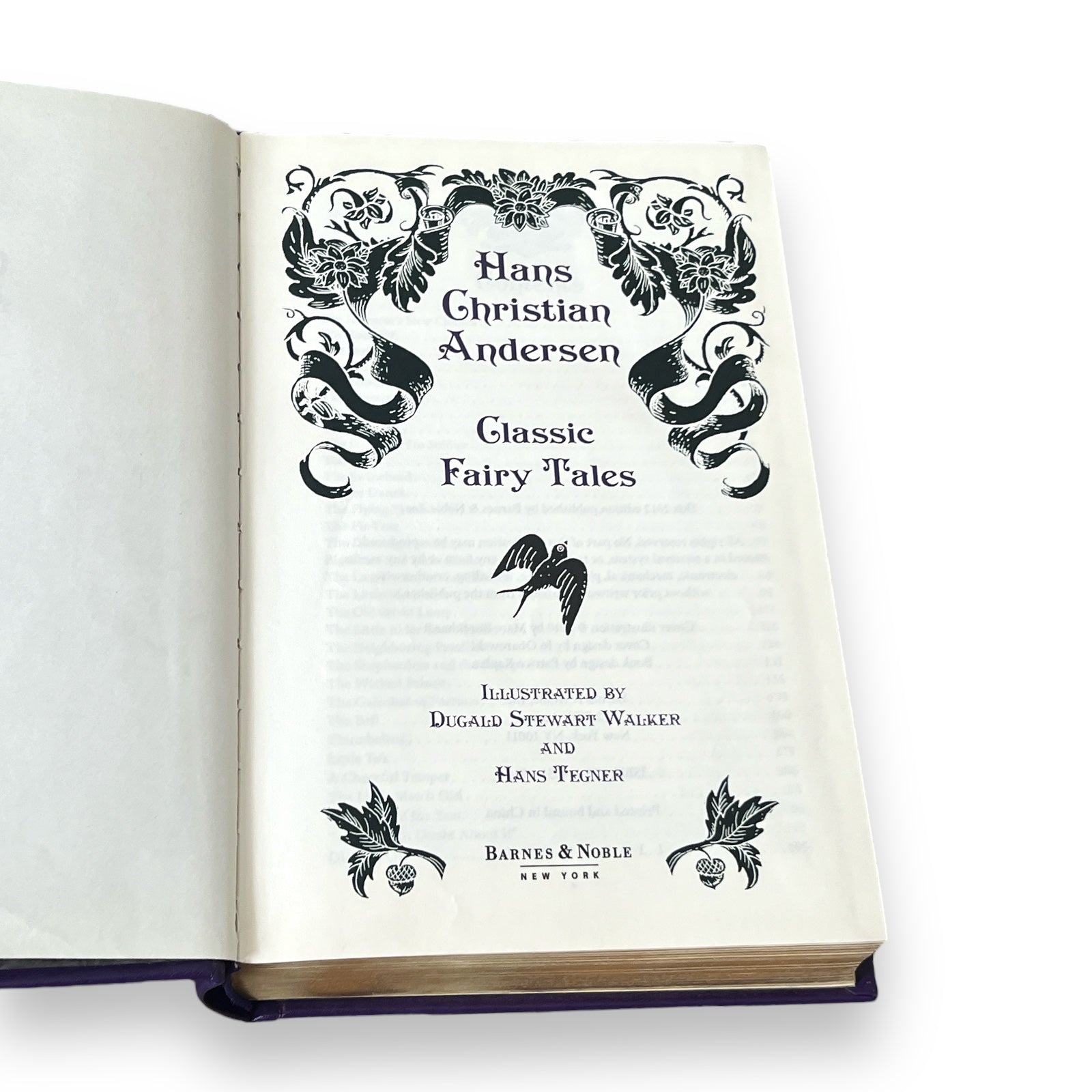 Hans Christian Andersen Classic Fairy Tales - Collectible Leather Bound Hardcover - Barnes & Noble, 2012