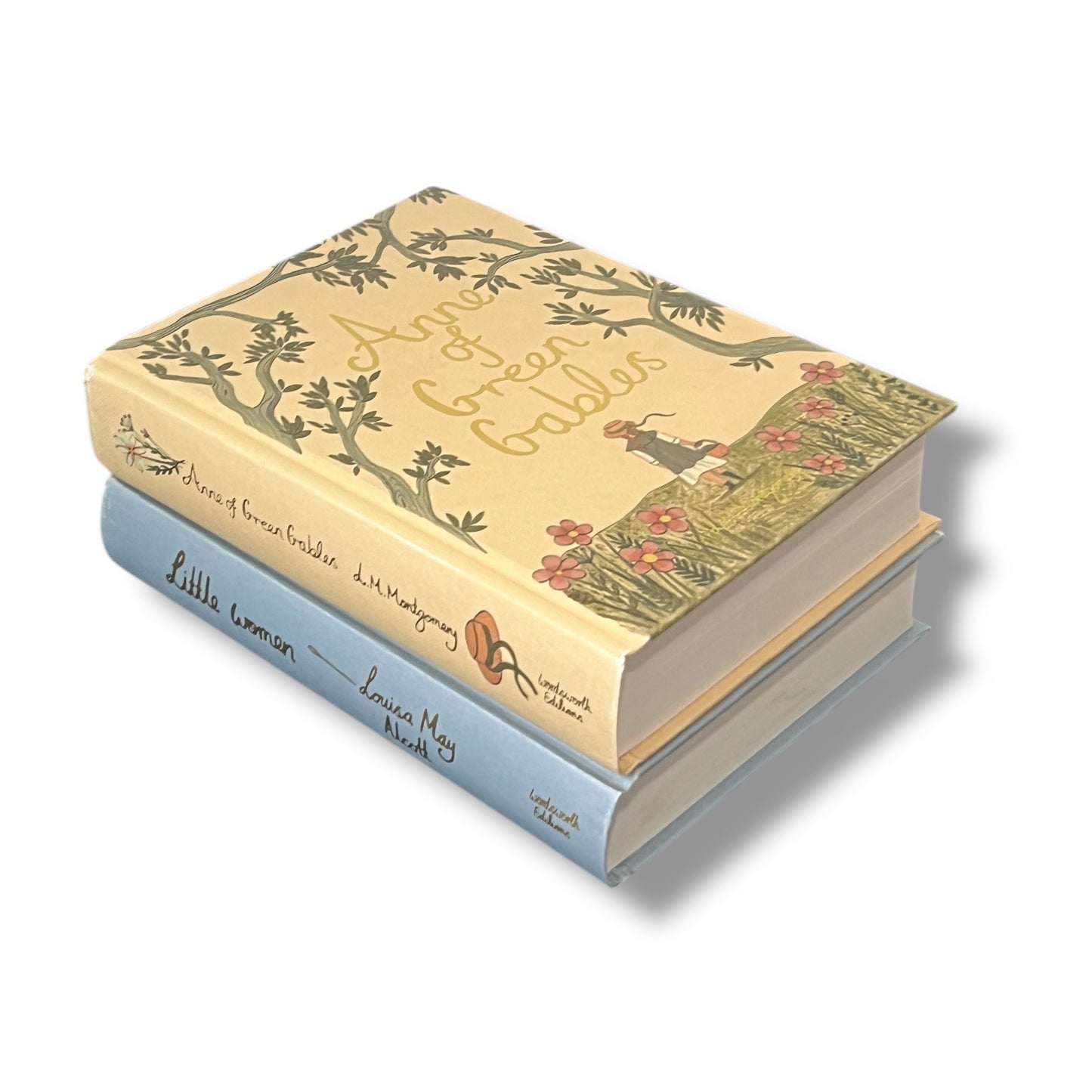 2 Book Set: Little Women by Louisa May Alcott & Anne of Green Gables by Montgomery - Collectible Hardcover