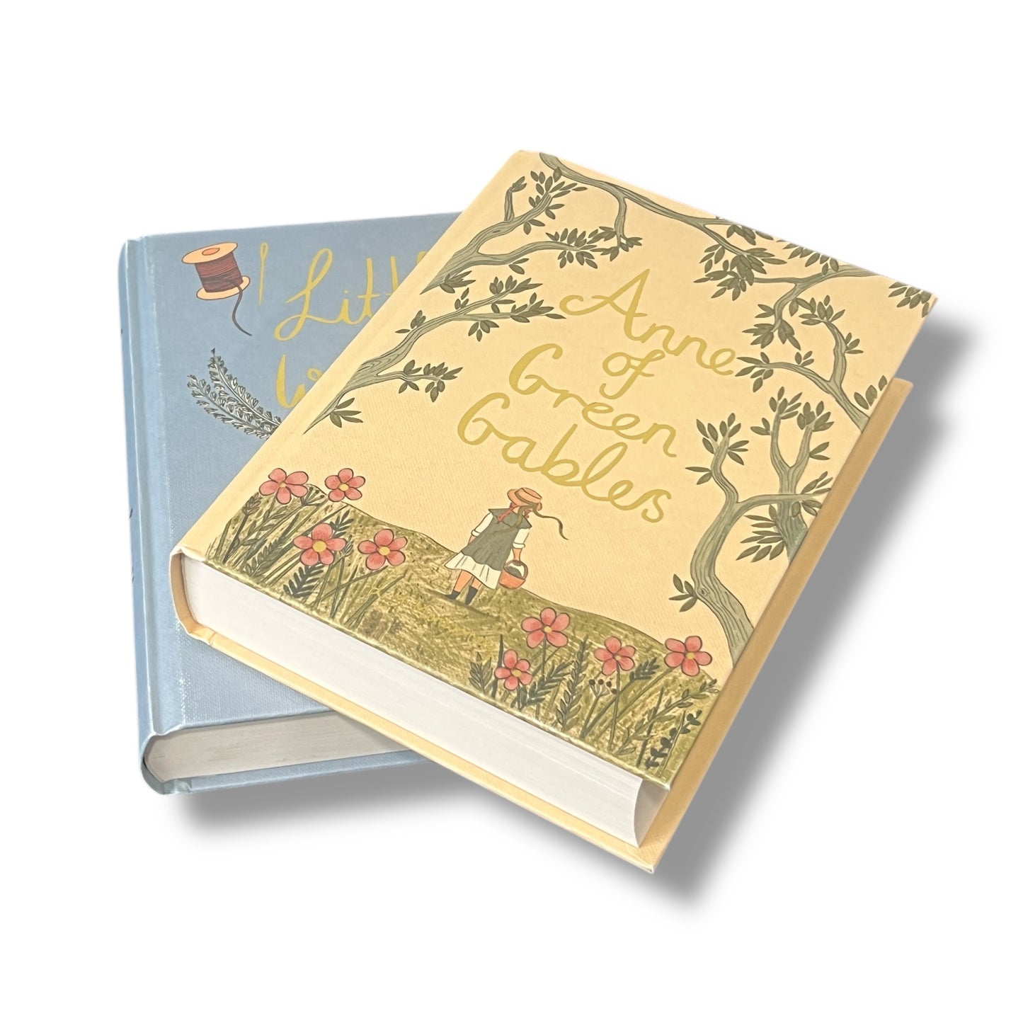 2 Book Set: Little Women by Louisa May Alcott & Anne of Green Gables by Montgomery - Collectible Hardcover