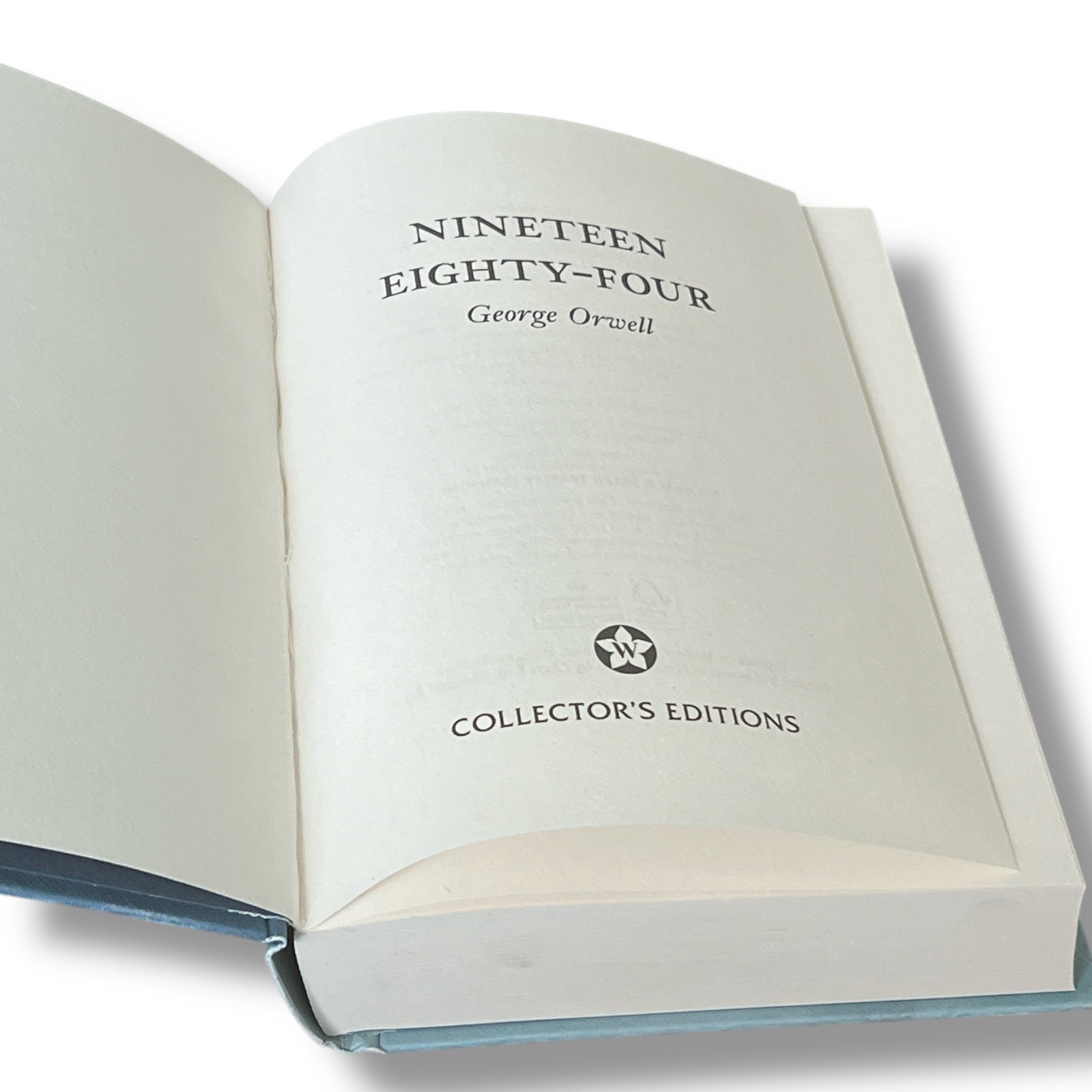 1984 Nineteen Eighty-Four by George Orwell - Collectible Compact Hardcover