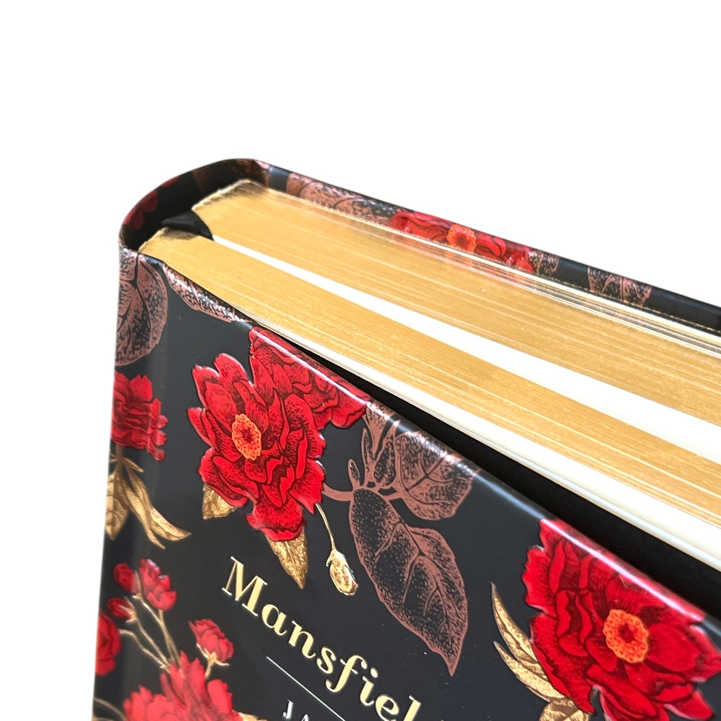 Mansfield Park by Jane Austen - Collectible Deluxe Colorful Gilded Hardcover