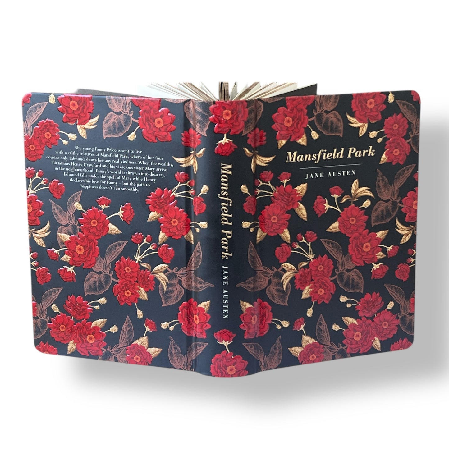 Mansfield Park by Jane Austen - Collectible Deluxe Colorful Gilded Hardcover
