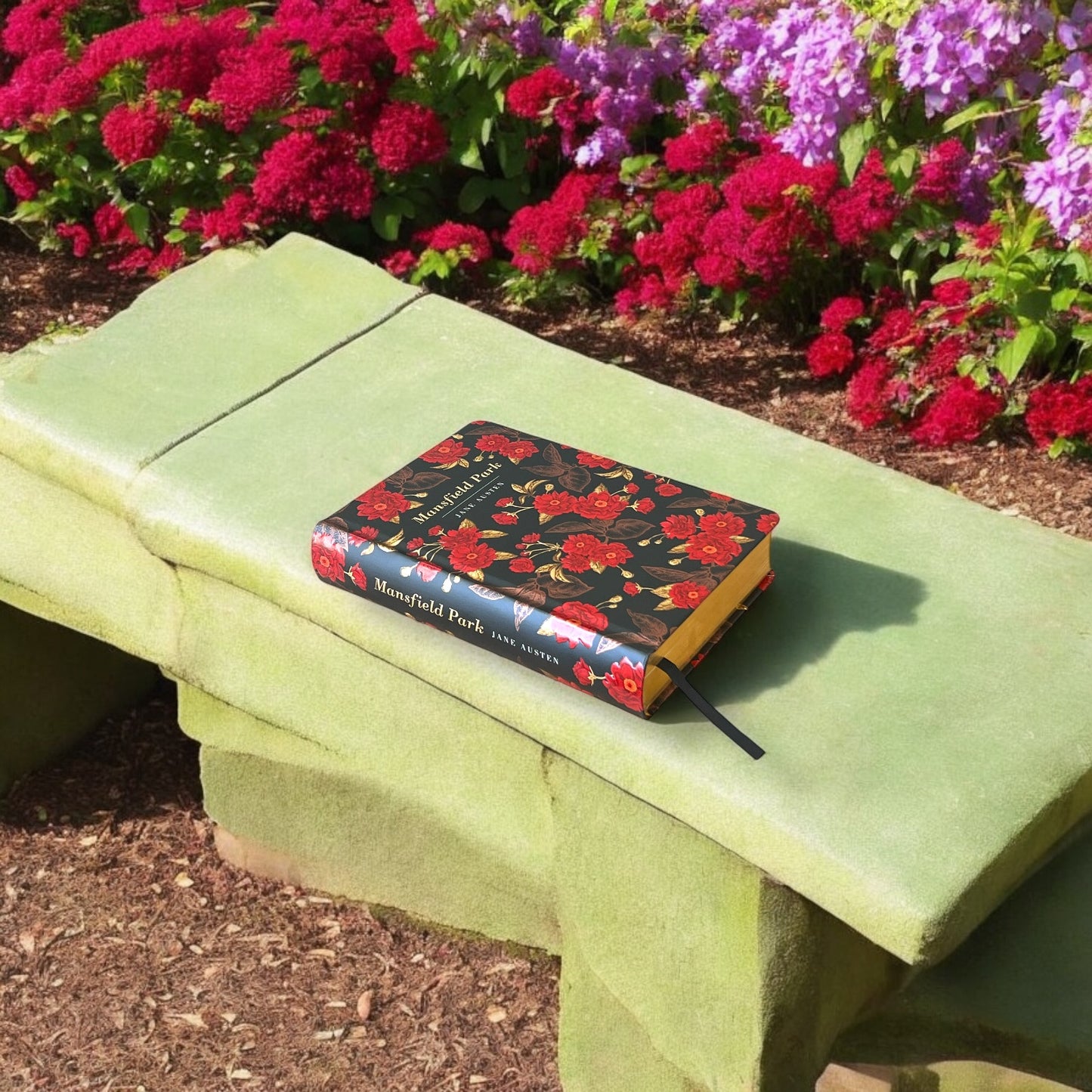Mansfield Park by Jane Austen - Collectible Deluxe Colorful Gilded Hardcover