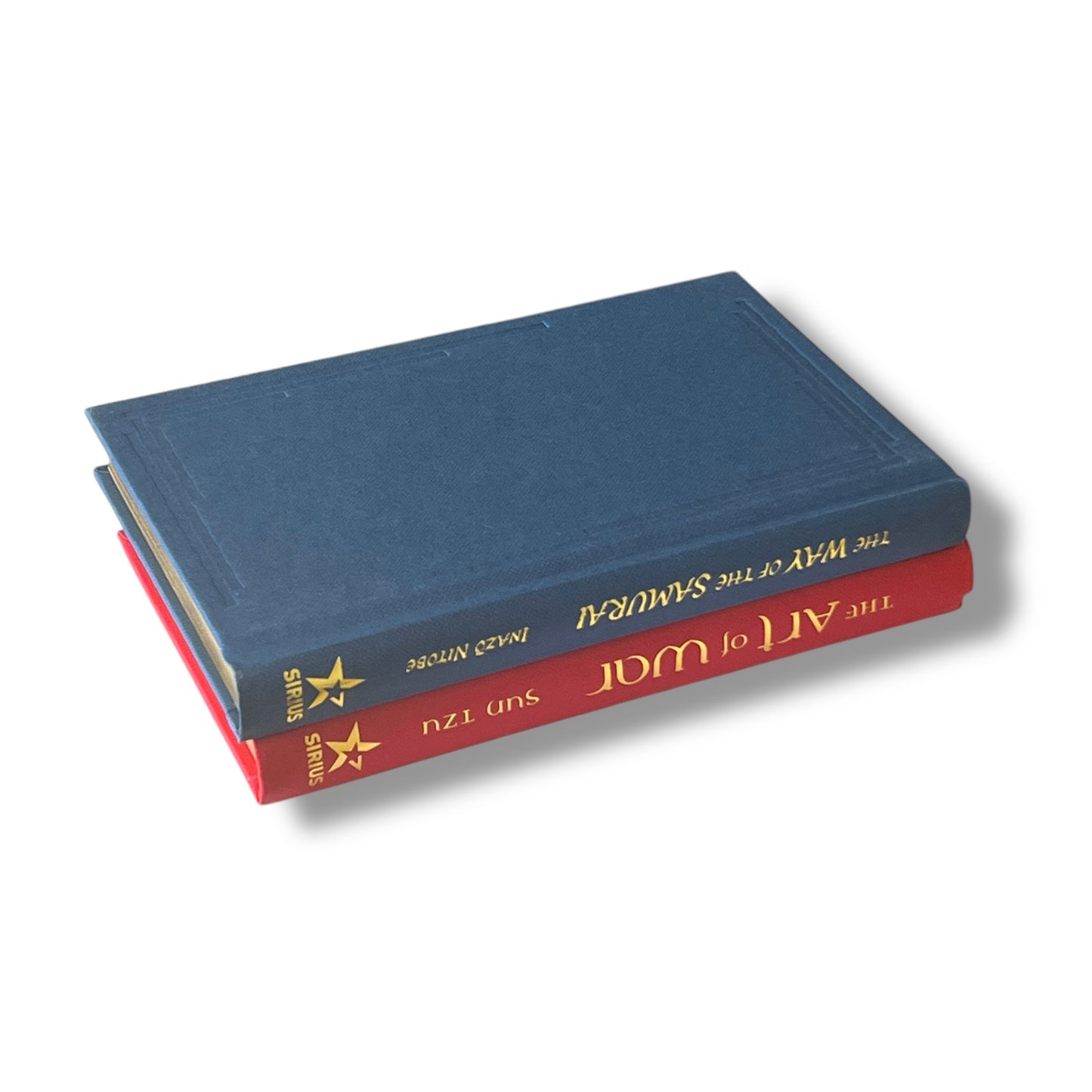 2-Book Set: The Way of the Samurai & The Art of War - Gilded Pocket Edition - Illustrated Hardcover