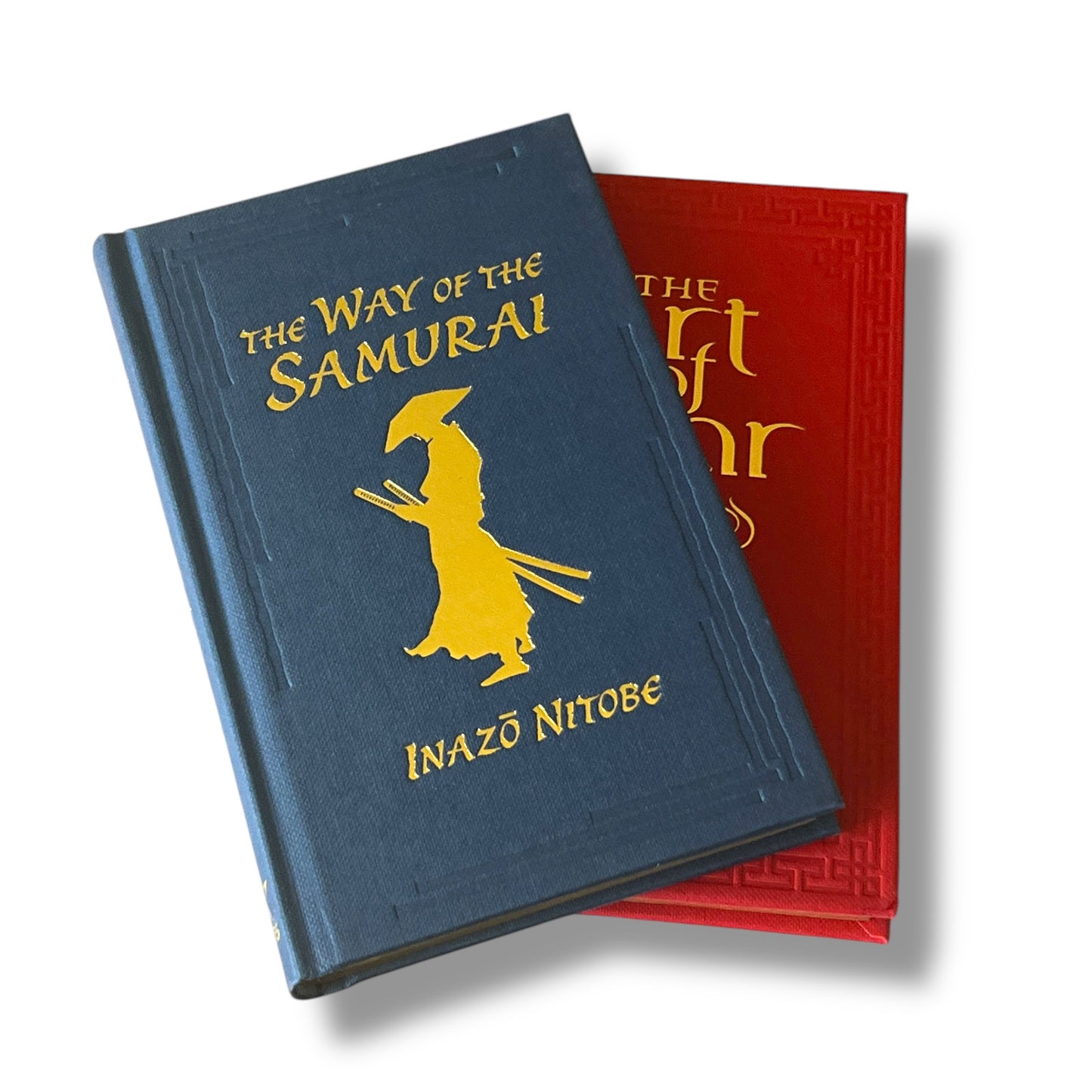 2-Book Set: The Way of the Samurai & The Art of War - Gilded Pocket Edition - Illustrated Hardcover