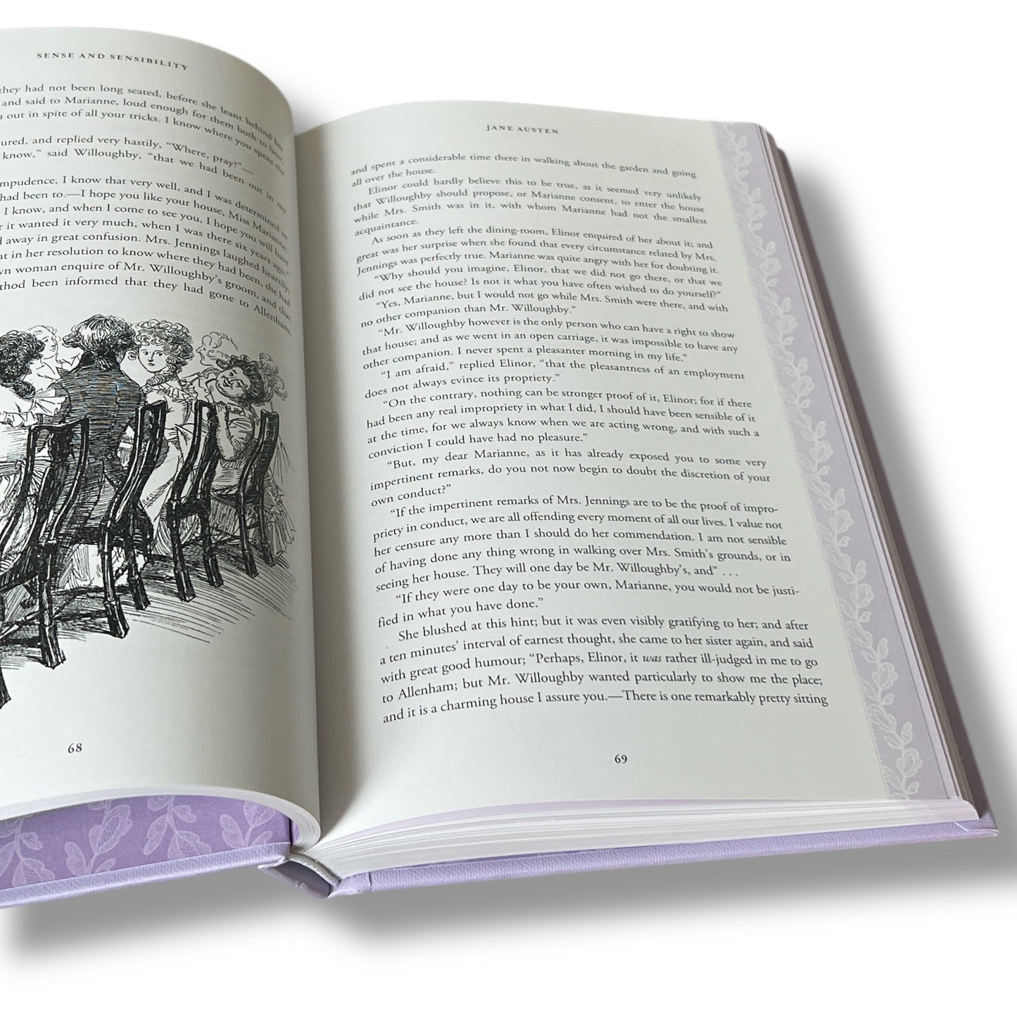 Sense and Sensibility by Jane Austen - Illustrated Full-Color Hardcover