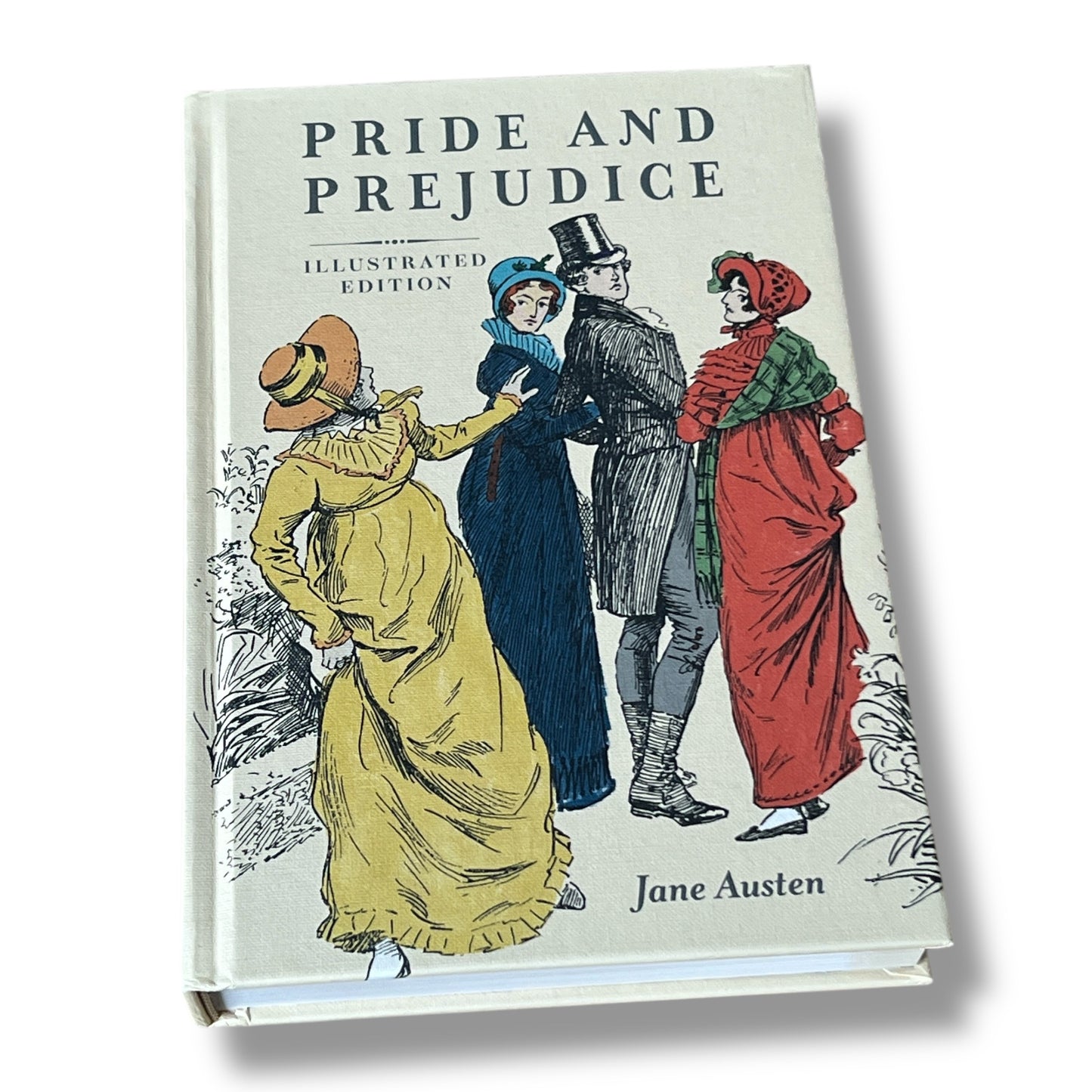 Pride and Prejudice by Jane Austen - Illustrated Full-Color Hardcover