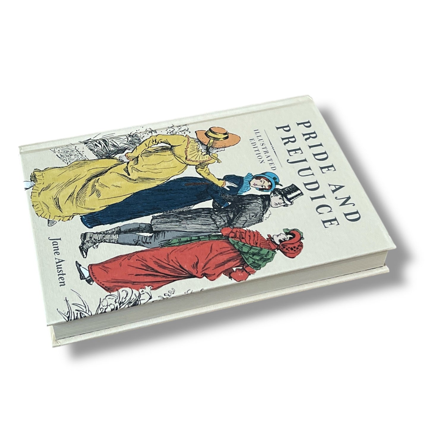 Pride and Prejudice by Jane Austen - Illustrated Full-Color Hardcover