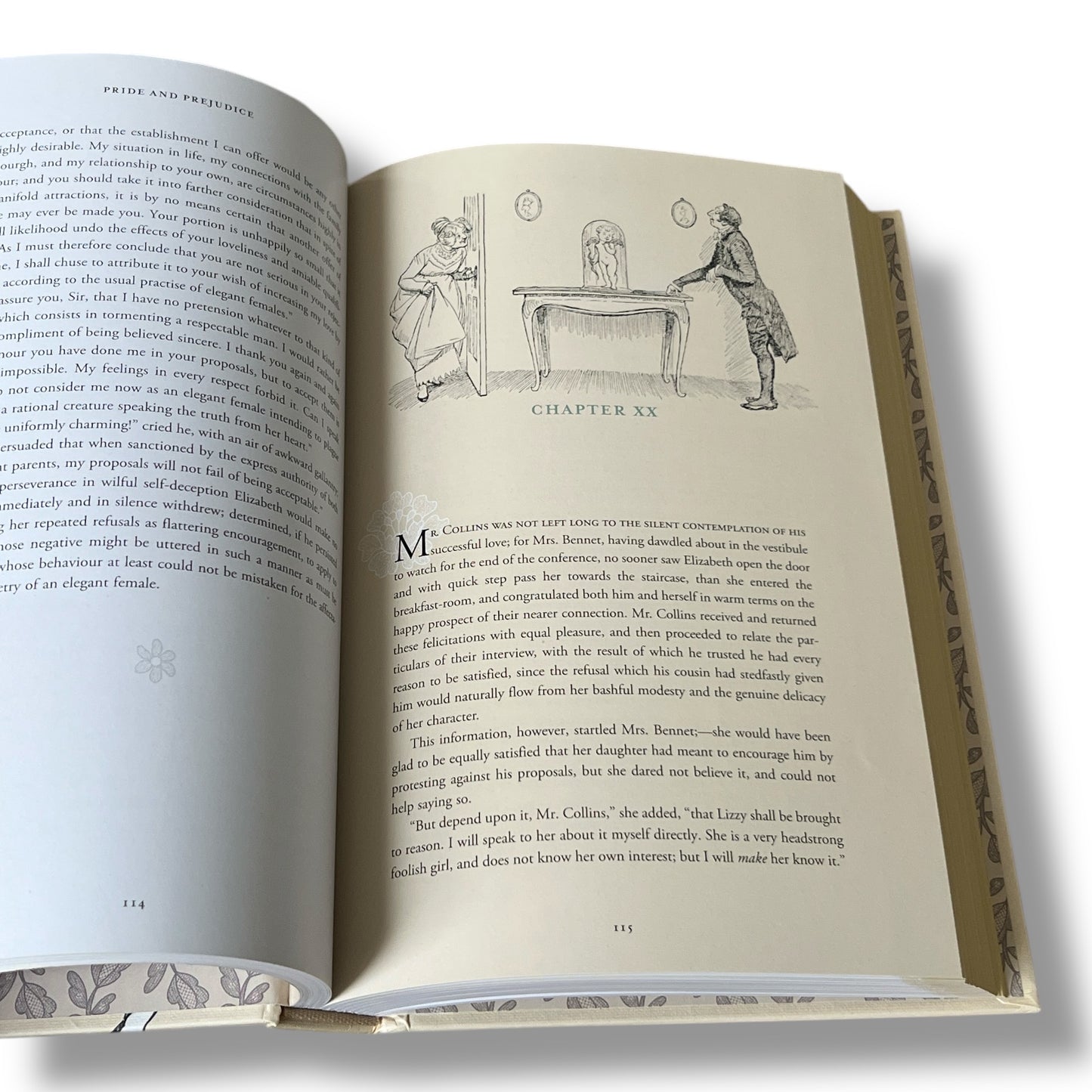 Pride and Prejudice by Jane Austen - Illustrated Full-Color Hardcover