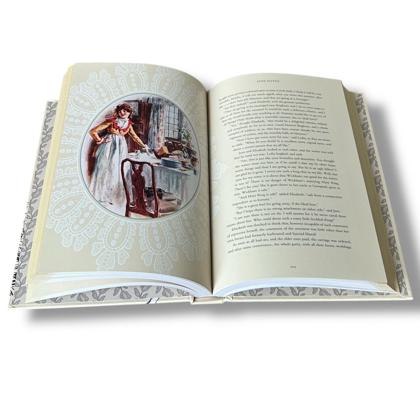 Pride and Prejudice by Jane Austen - Illustrated Full-Color Hardcover