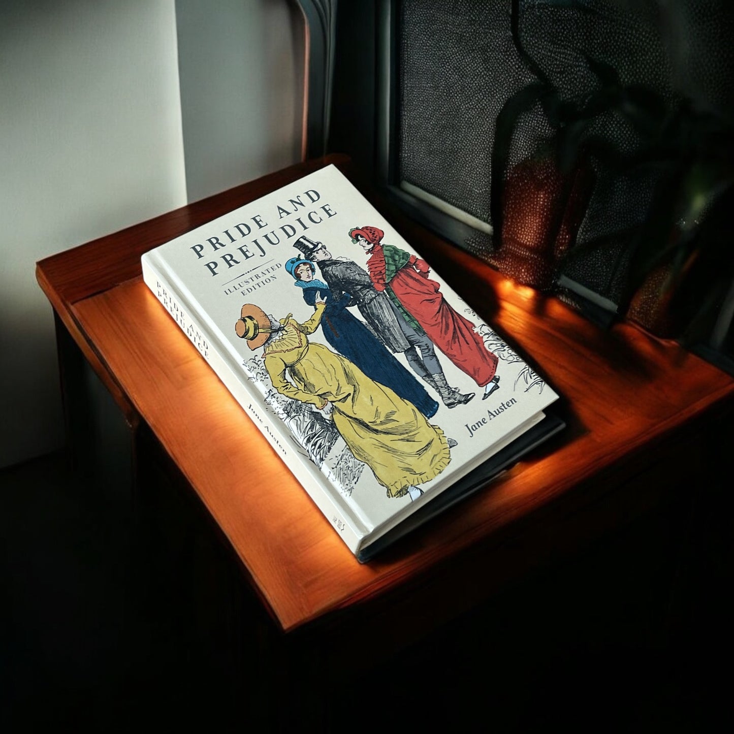 Pride and Prejudice by Jane Austen - Illustrated Full-Color Hardcover