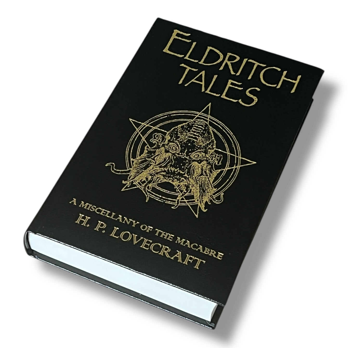 Eldritch Tales : A Miscellany of the Macabre H. P. Lovecraft - Collectible Leather Bound Hardcover