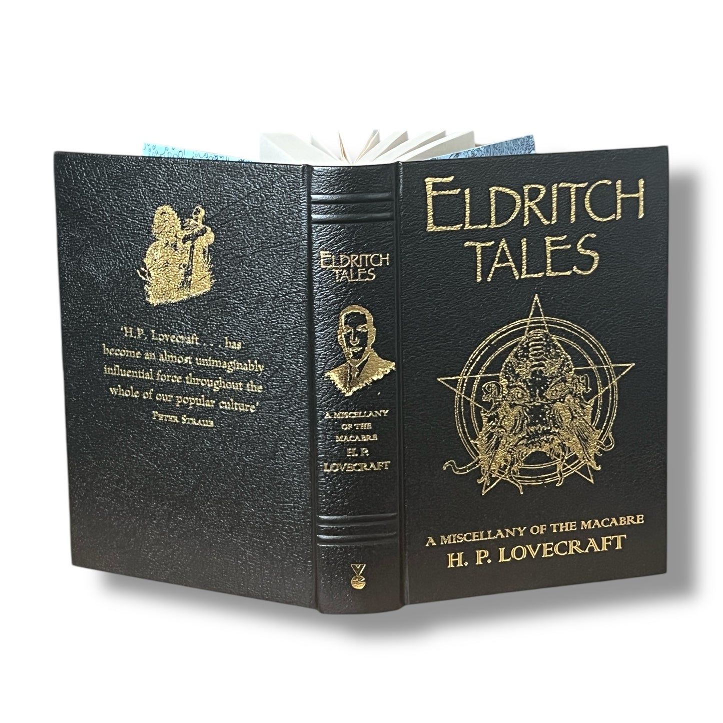 Eldritch Tales : A Miscellany of the Macabre H. P. Lovecraft - Collectible Leather Bound Hardcover