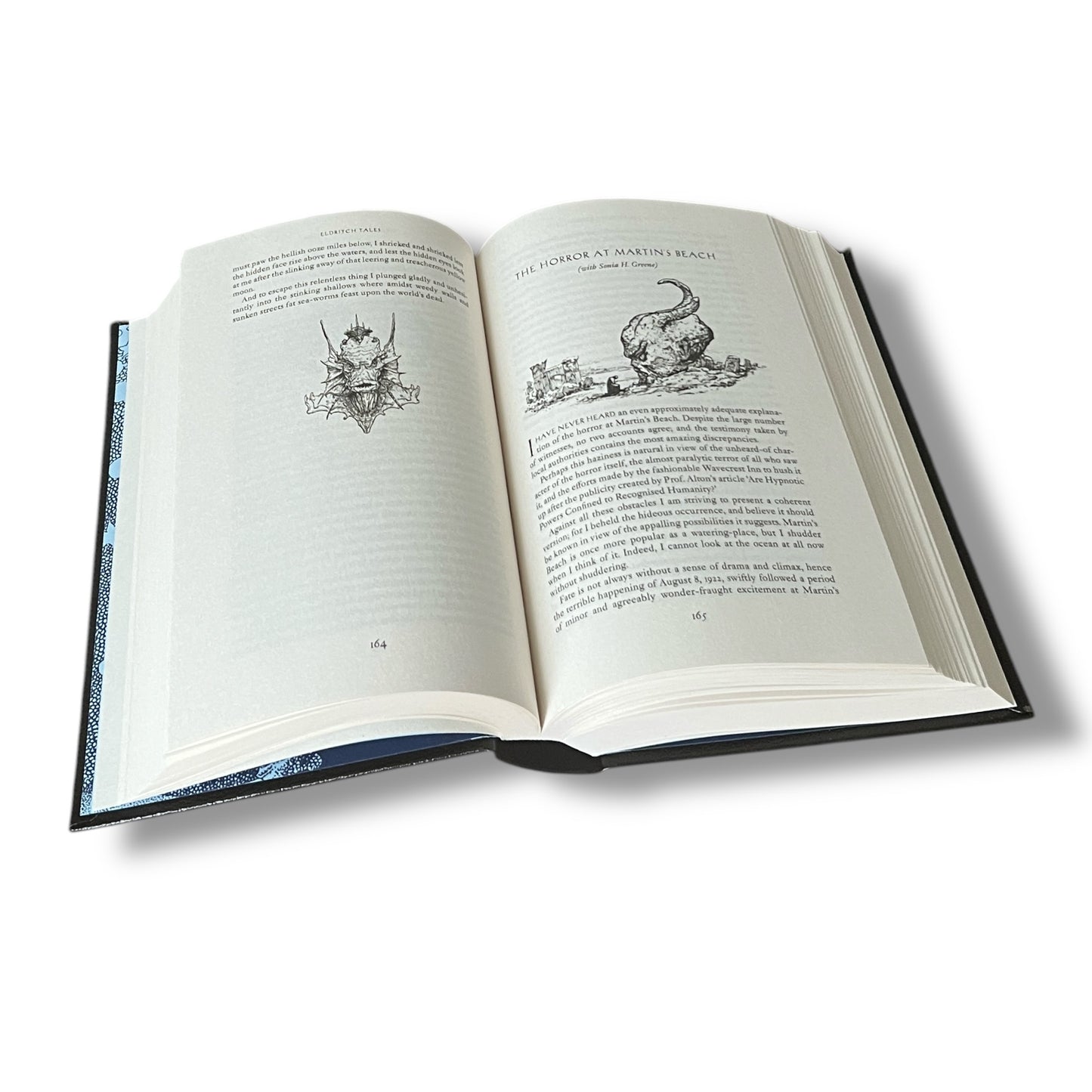 Eldritch Tales : A Miscellany of the Macabre H. P. Lovecraft - Collectible Leather Bound Hardcover