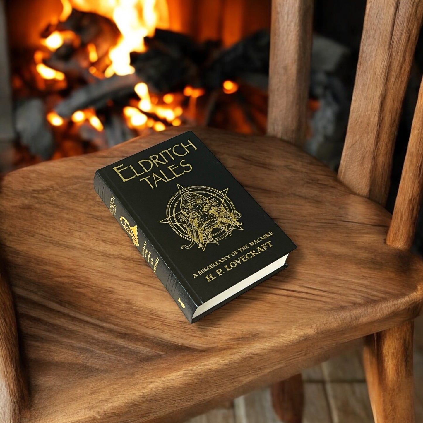 Eldritch Tales : A Miscellany of the Macabre H. P. Lovecraft - Collectible Leather Bound Hardcover