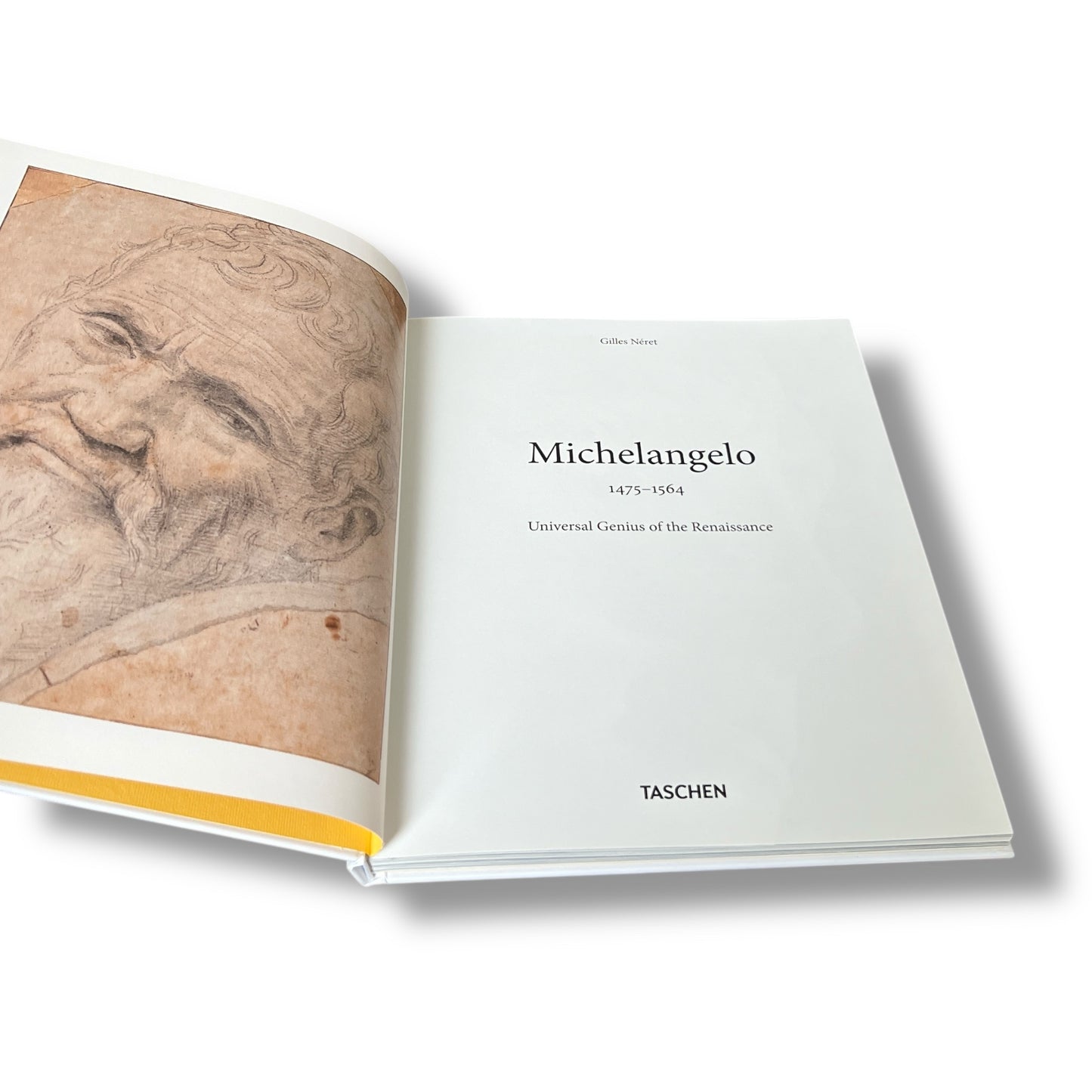 Michelangelo by Gilles Neret - Illustrated Hardcover (10"x8")